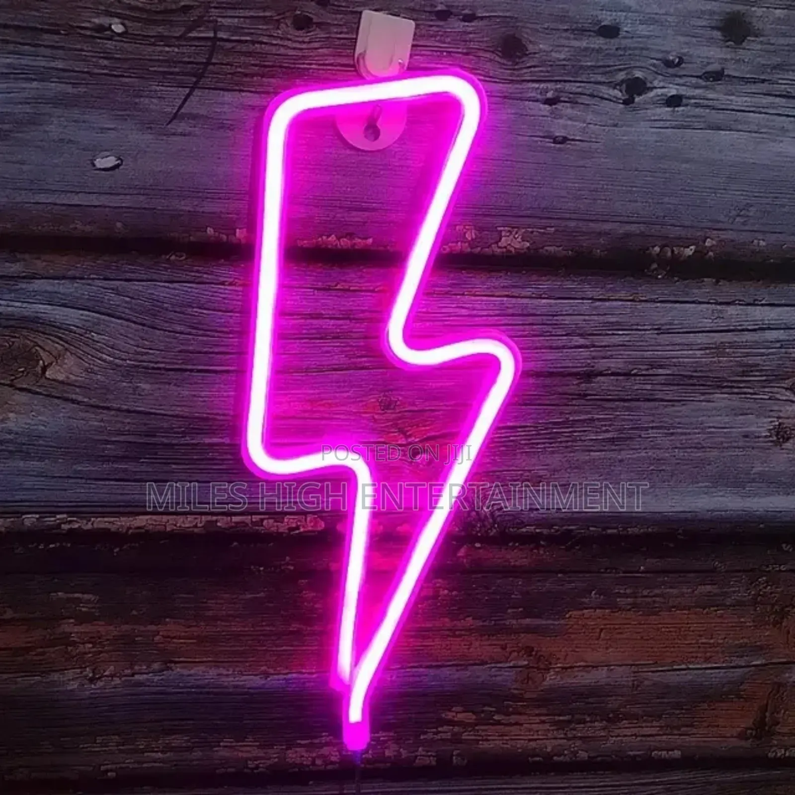 Thunder Bolt Neon Sign USB Powered