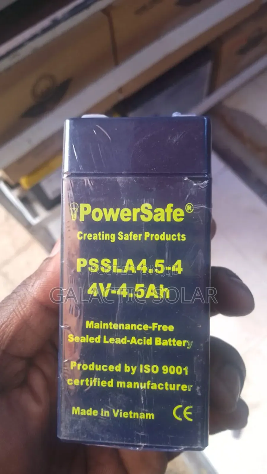 Battery 4v 4.5ah