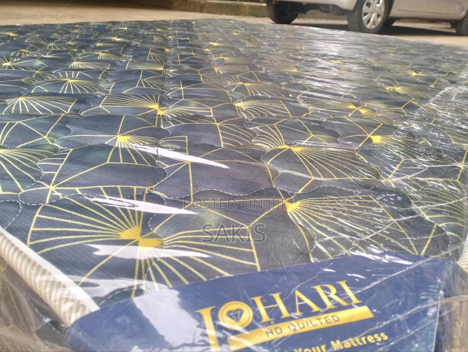 VIP! Johari 6 X 6 Fibre 8inch Mattresses. Heavy Duty Quilted