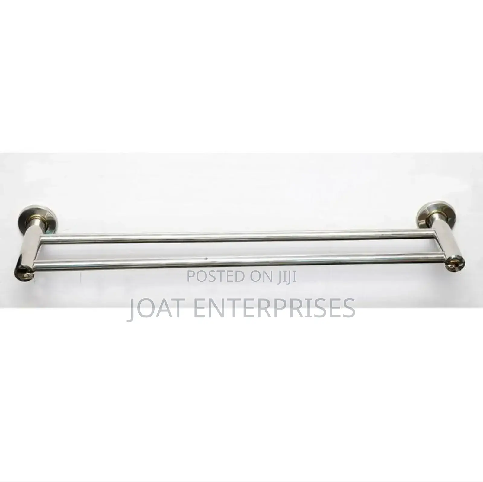 Silver Double Towel Rail