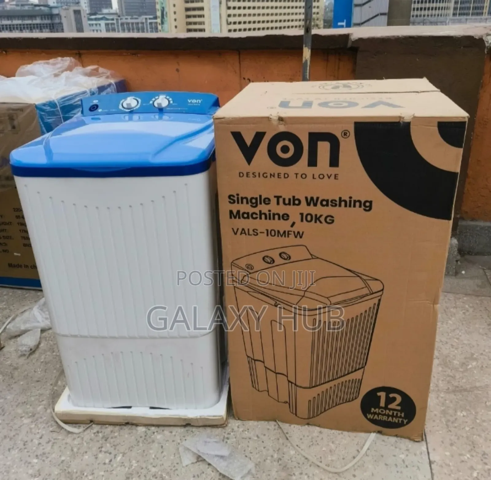 Von 10kg Single Tub Washing Machine