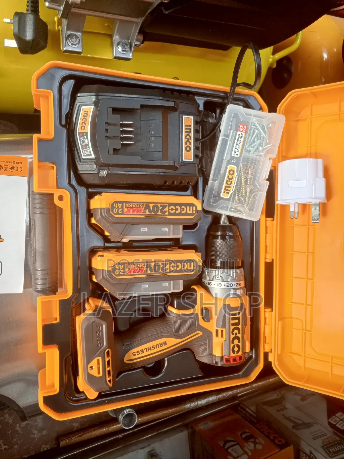 INGCO Brushless Cordless Impact Drill
