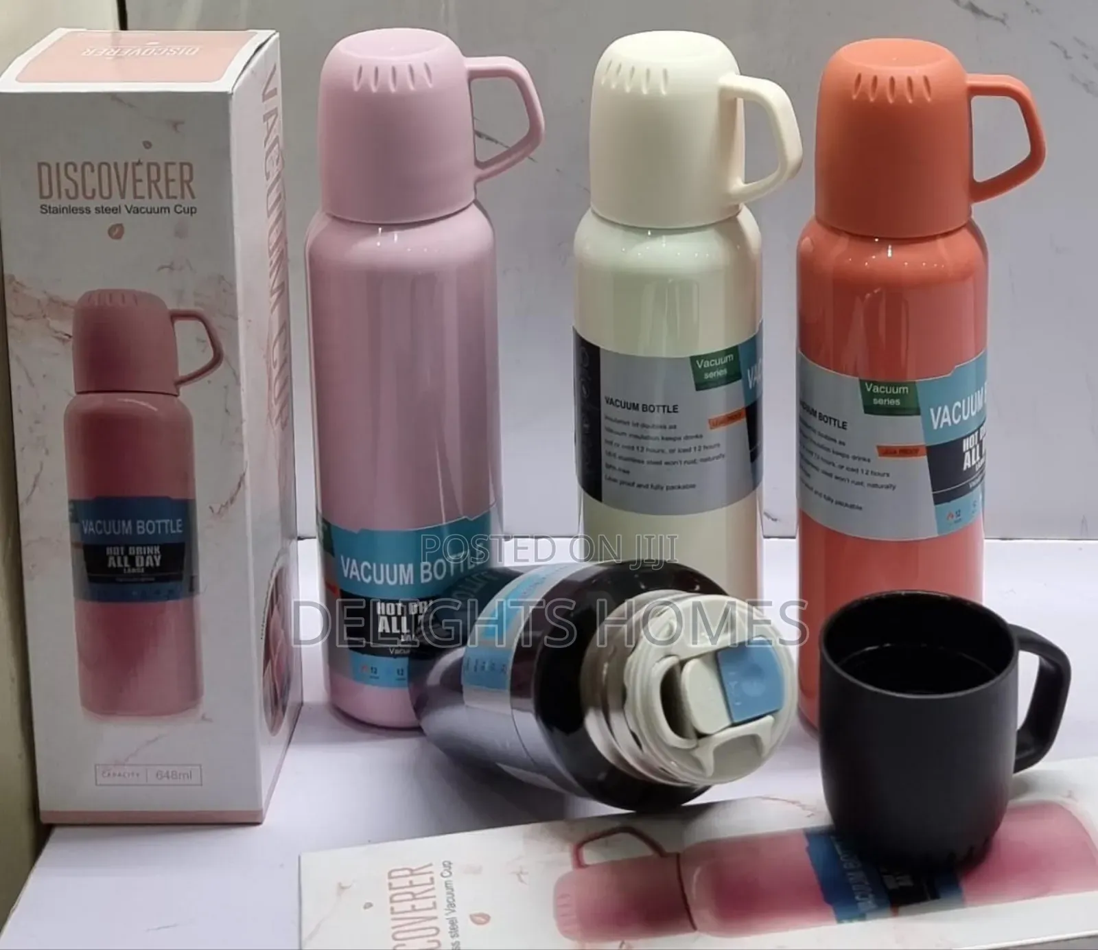 Double Wall 648ml Vacuum Thermos