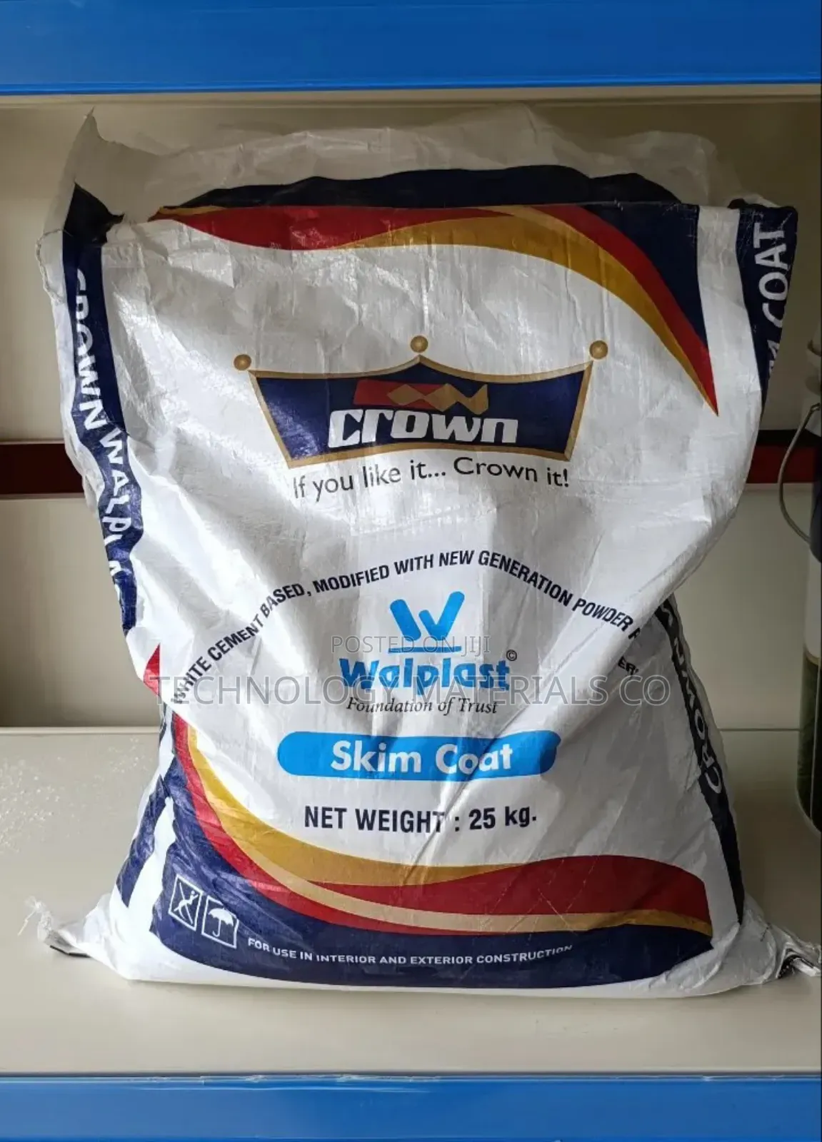 Crown Walplast Skim Coat (25kgs)
