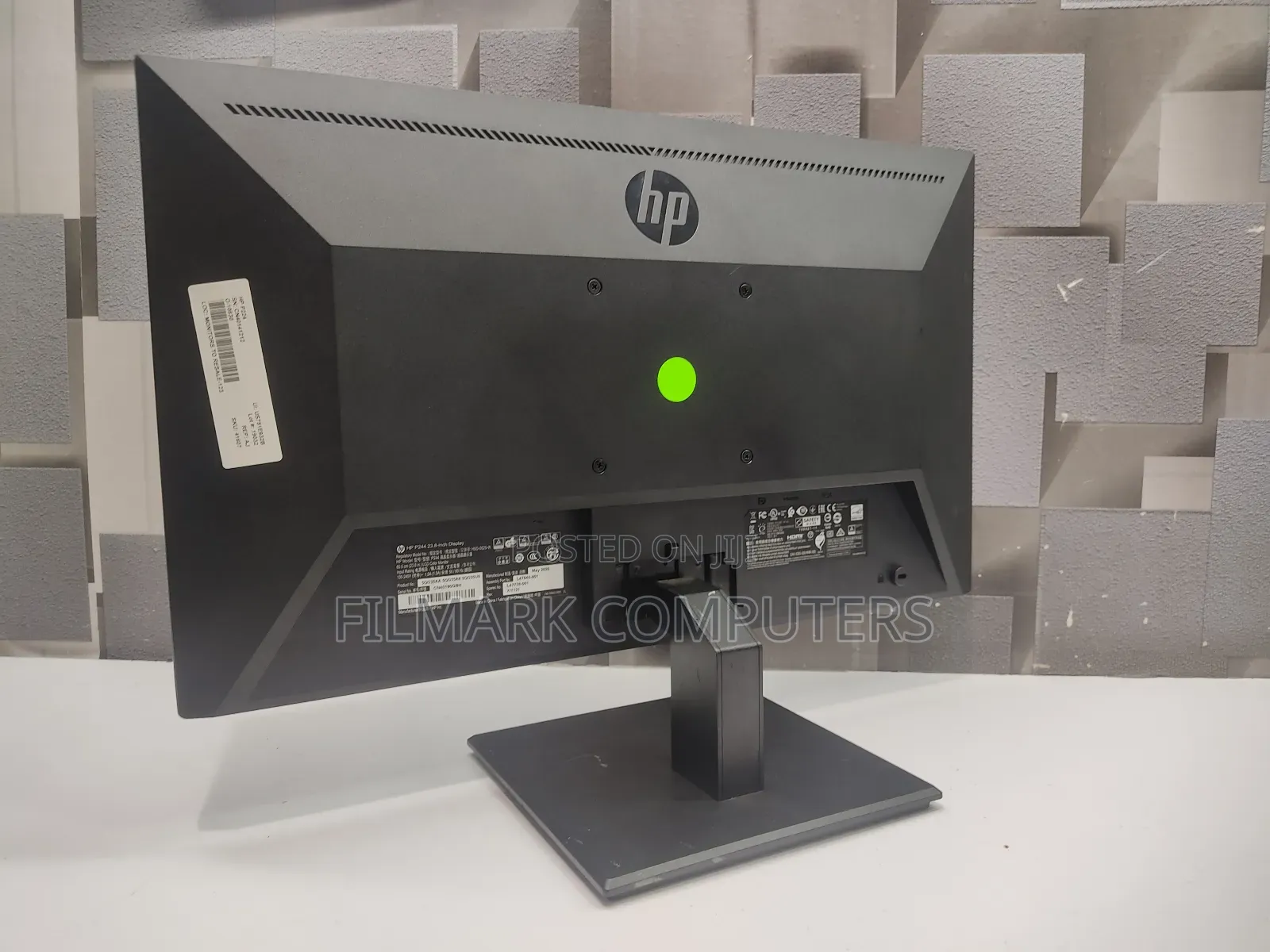 HP P244 23.8 Inch 1920 X 1080 IPS LED Backlit Monitor
