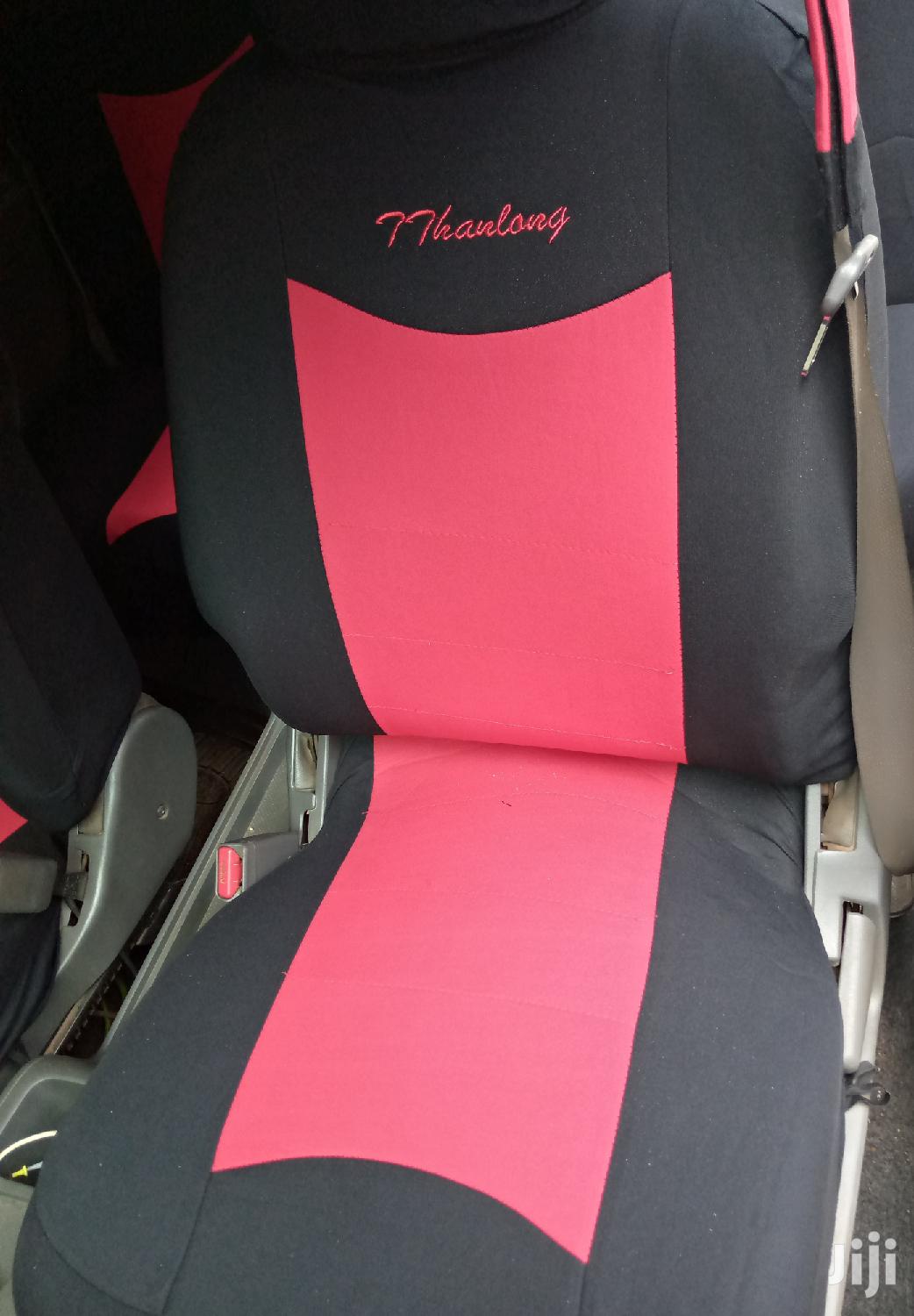 Colored Soft Fabric Seat Covers For 5 Seaters