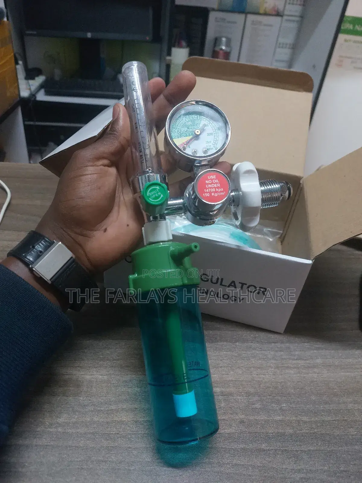 Oxygen Regulators.