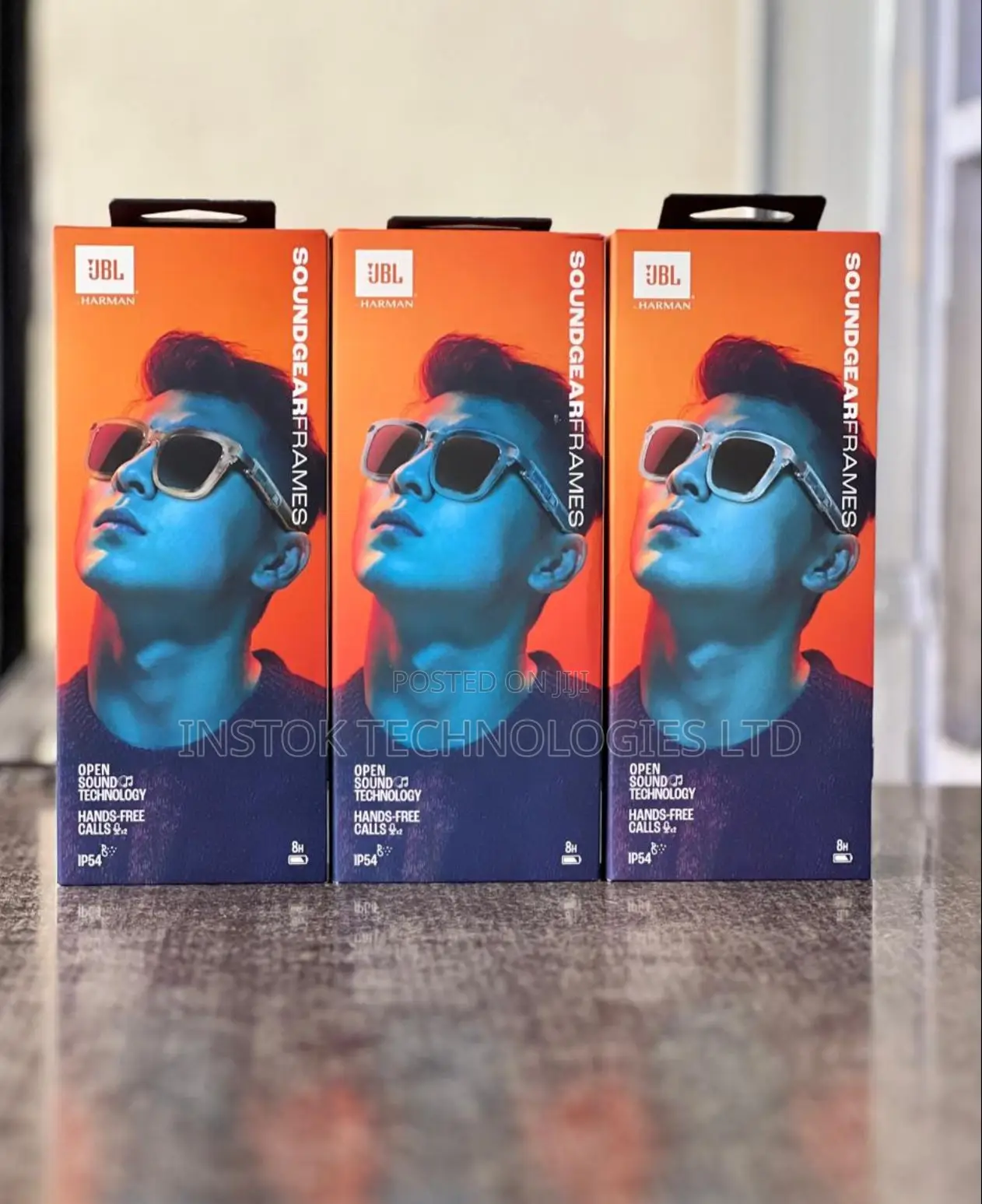 JBL Soundgear Frames Square Audio Glasses