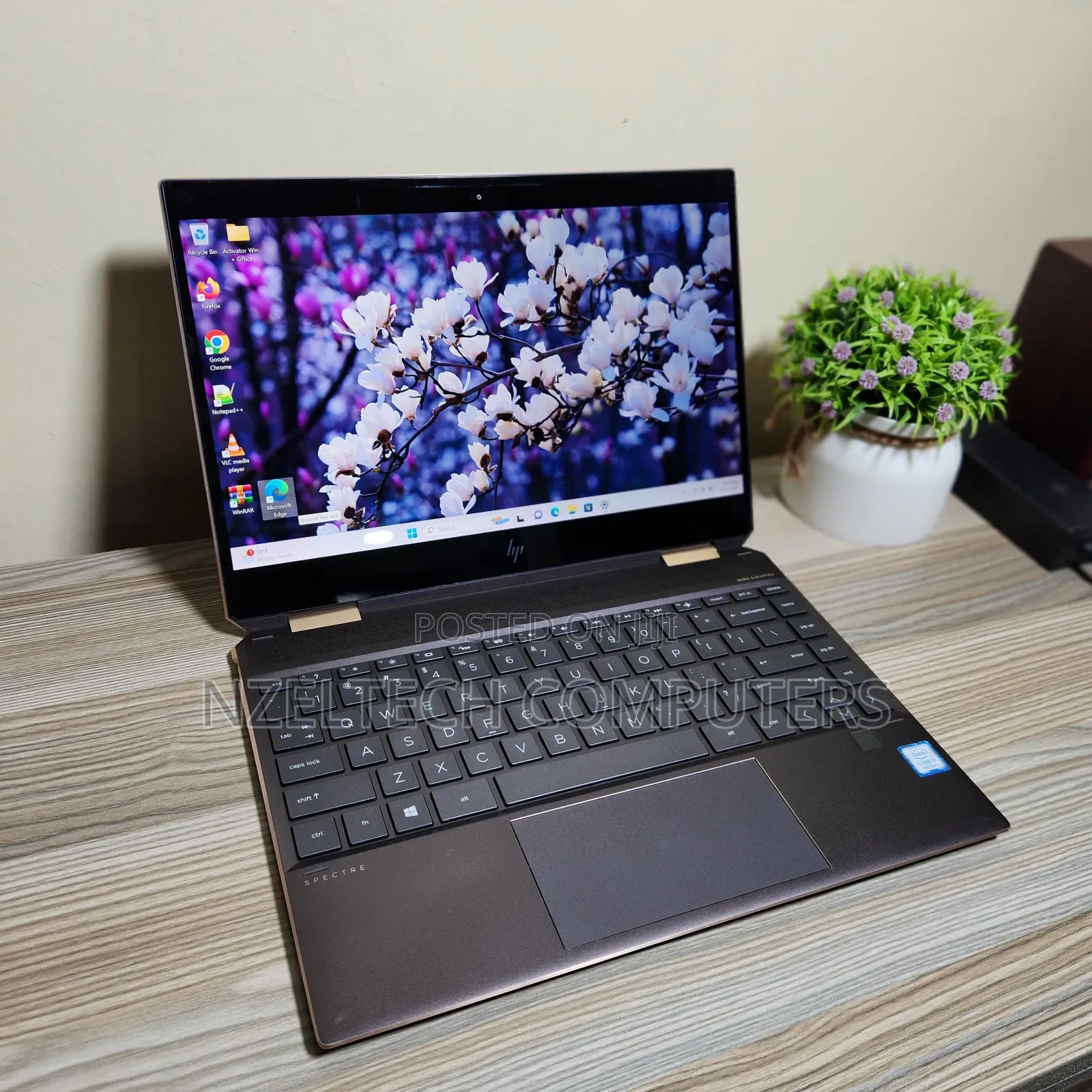 Laptop HP Spectre X360 13 16GB Intel Core I7 SSD 512GB