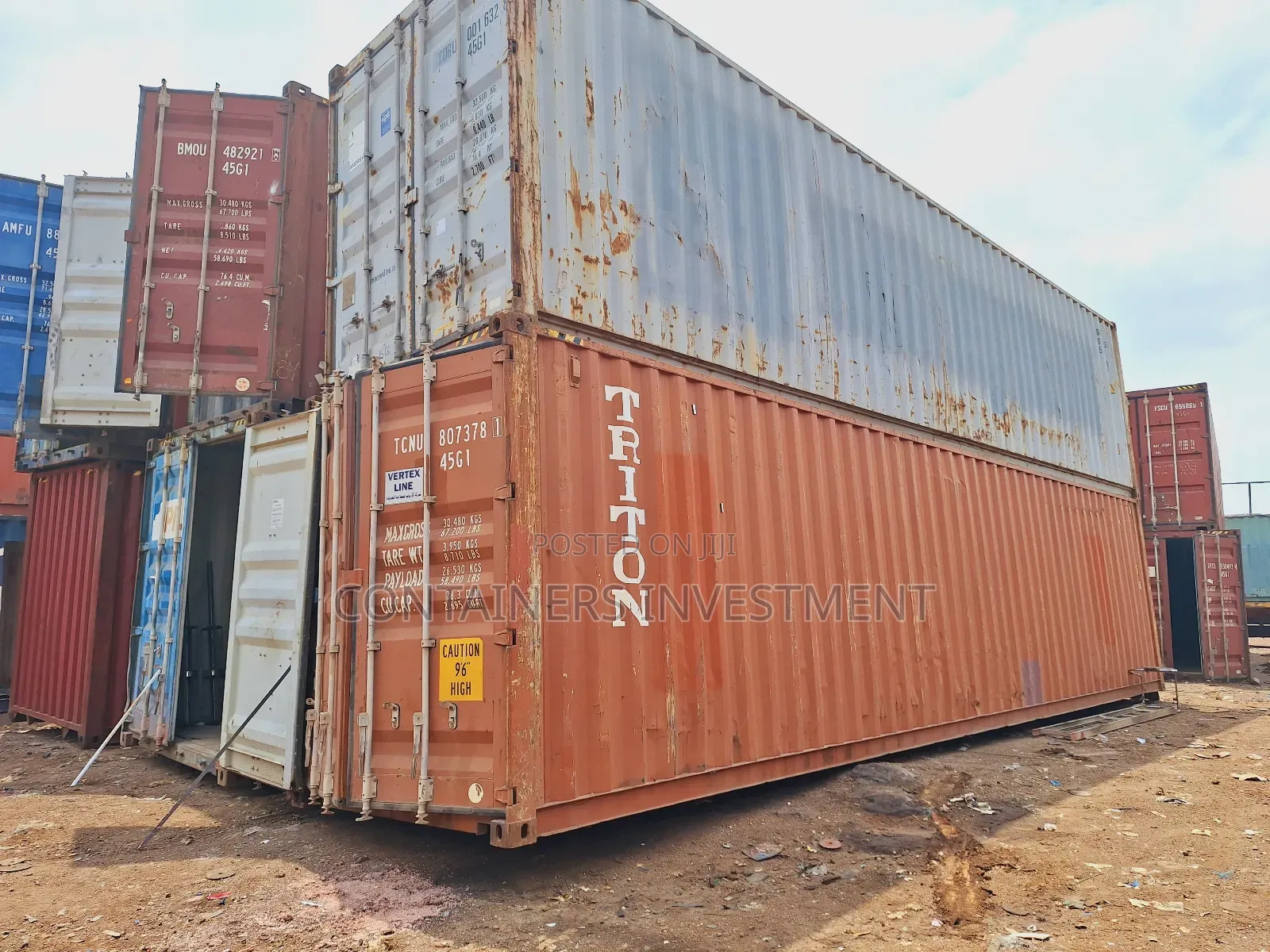 40ft Containers- Heavily Stocked at Container Investment