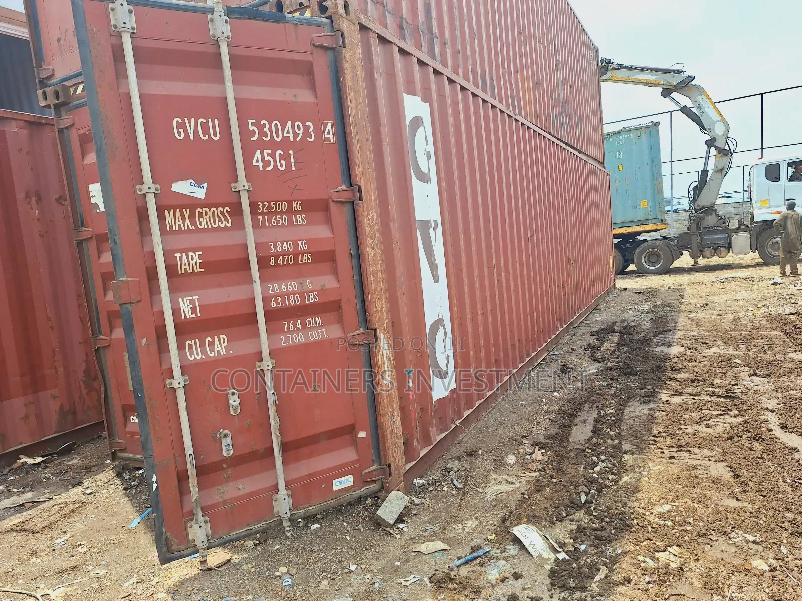 Empty Shipping Containers Available- Your to Go to Shop.