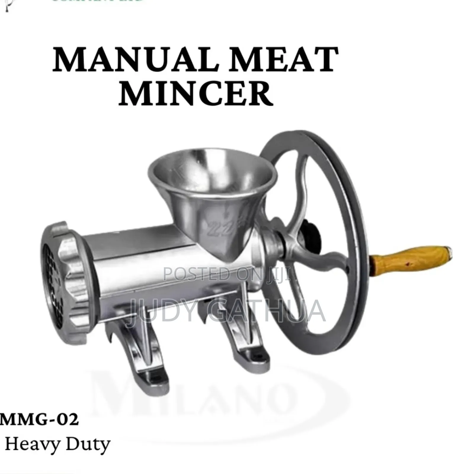 Heavy Duty Manual Meat Mincer