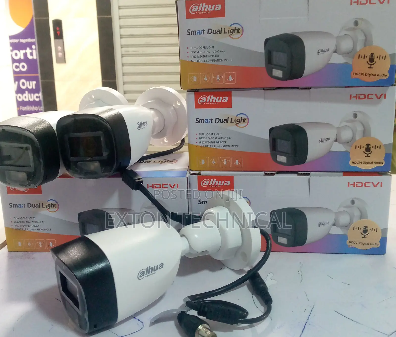 Dahua With Audio 20m Bullet Smart Hybrid Light 2mp