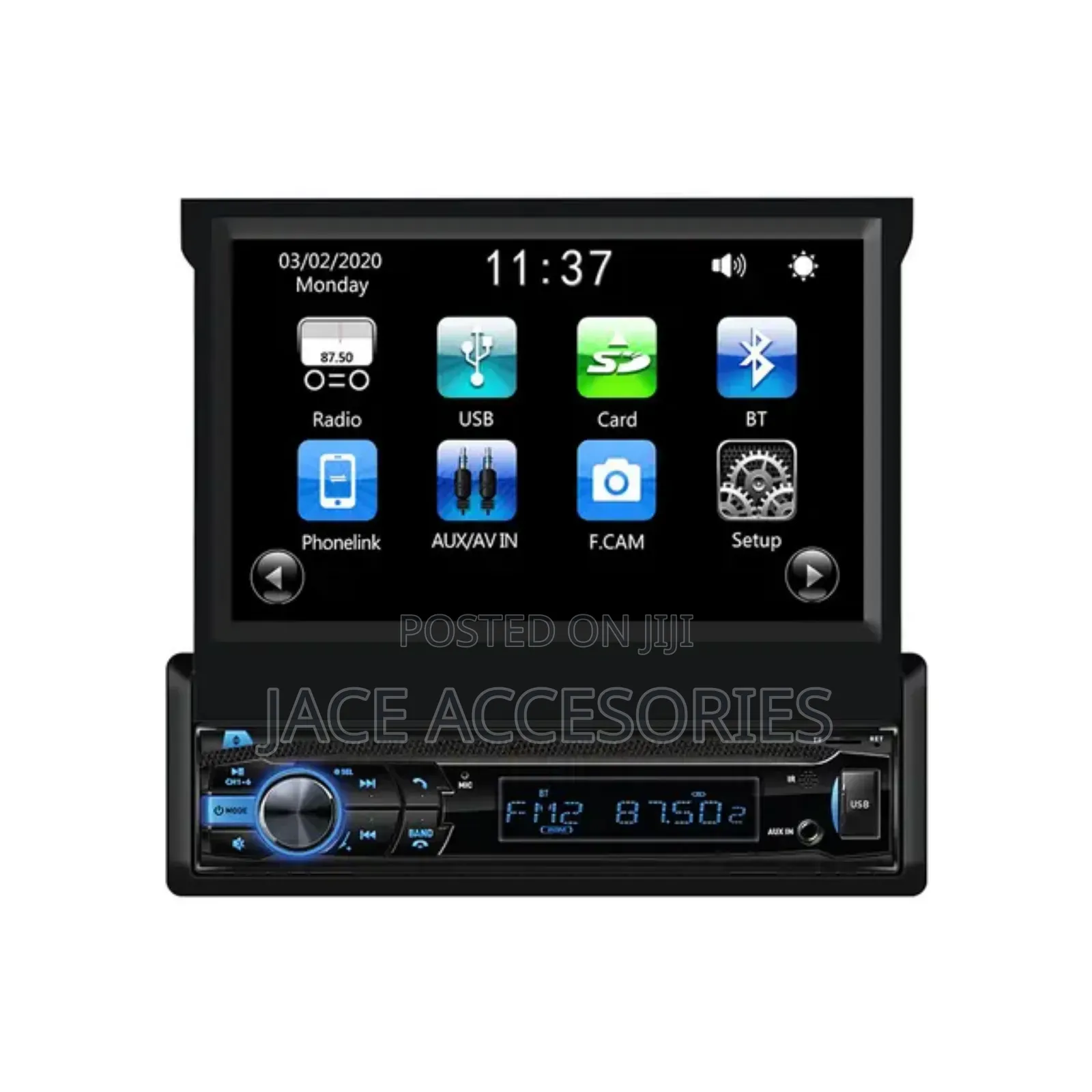 New Retractable Android Radio
