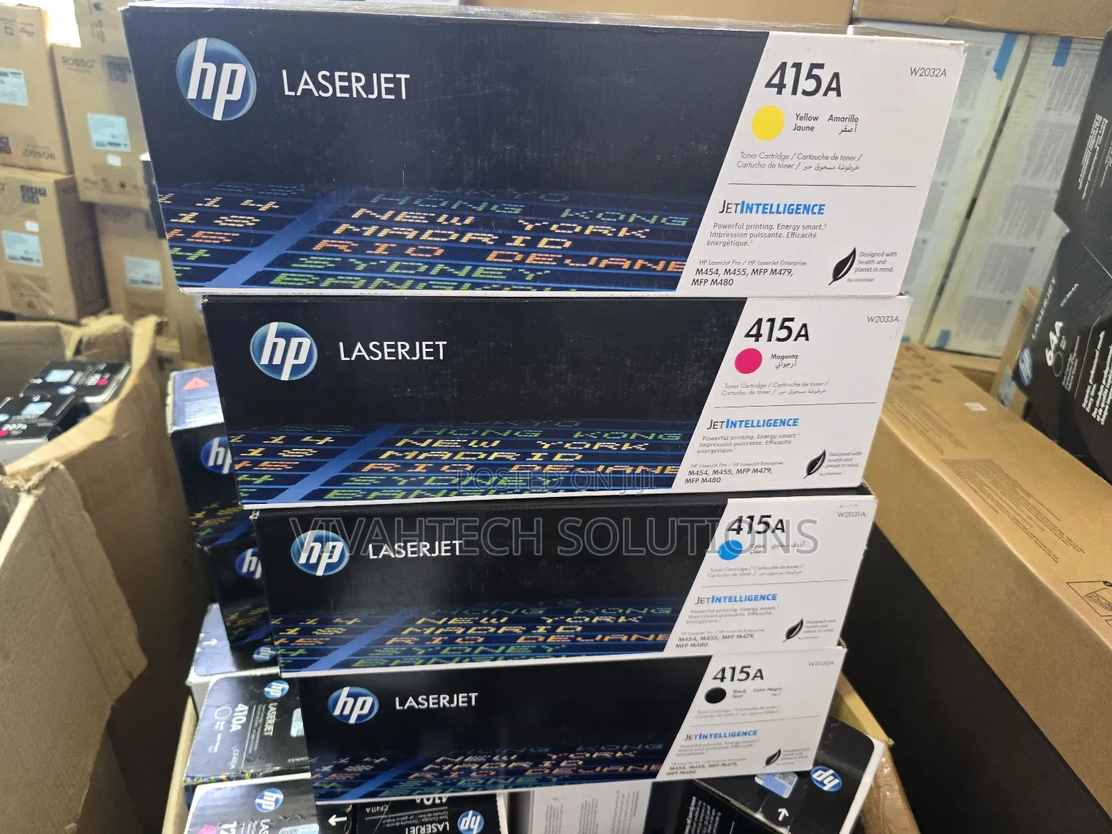 HP Laserjet 415A Genuine Toner Colors