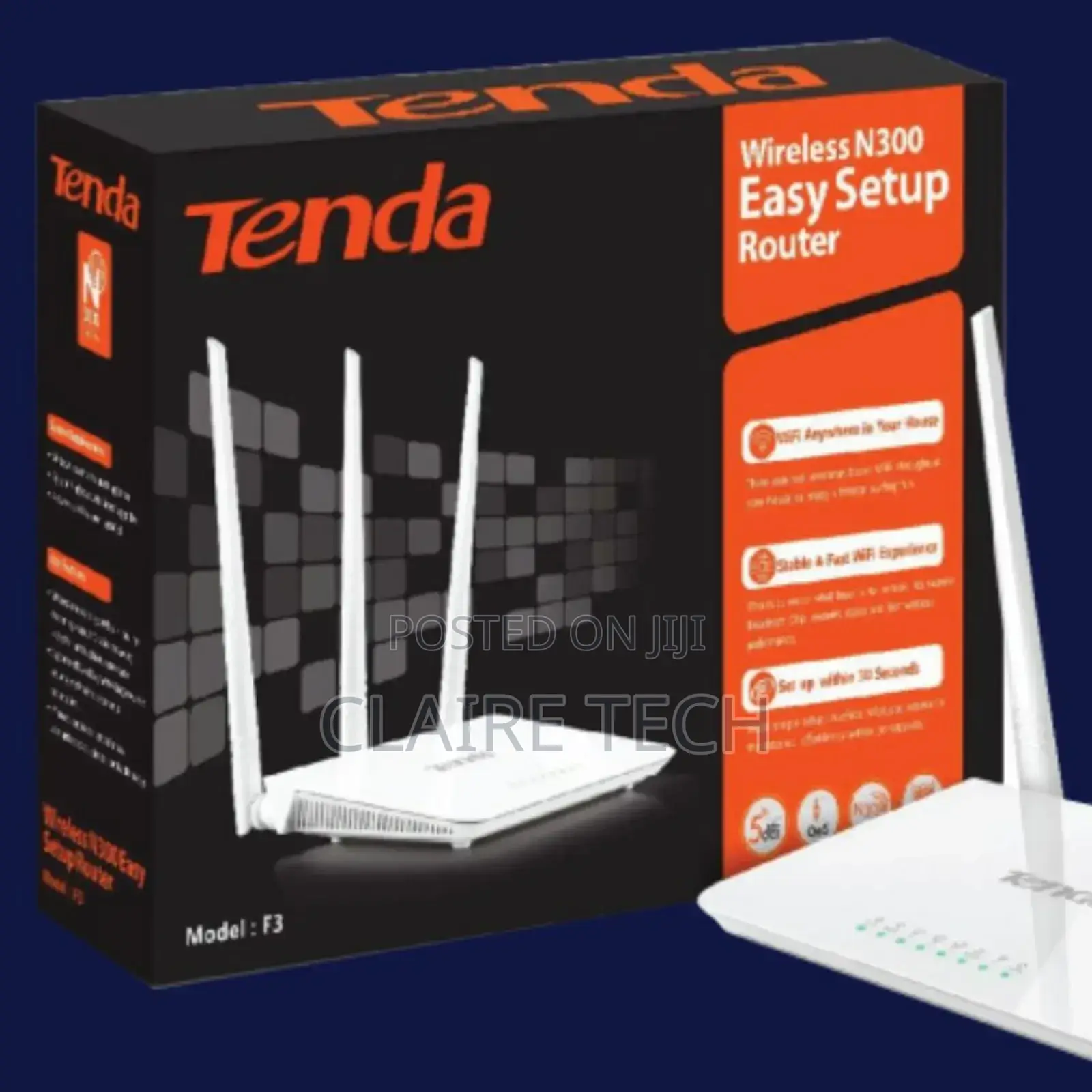 Tenda F3 Wifi Router Available