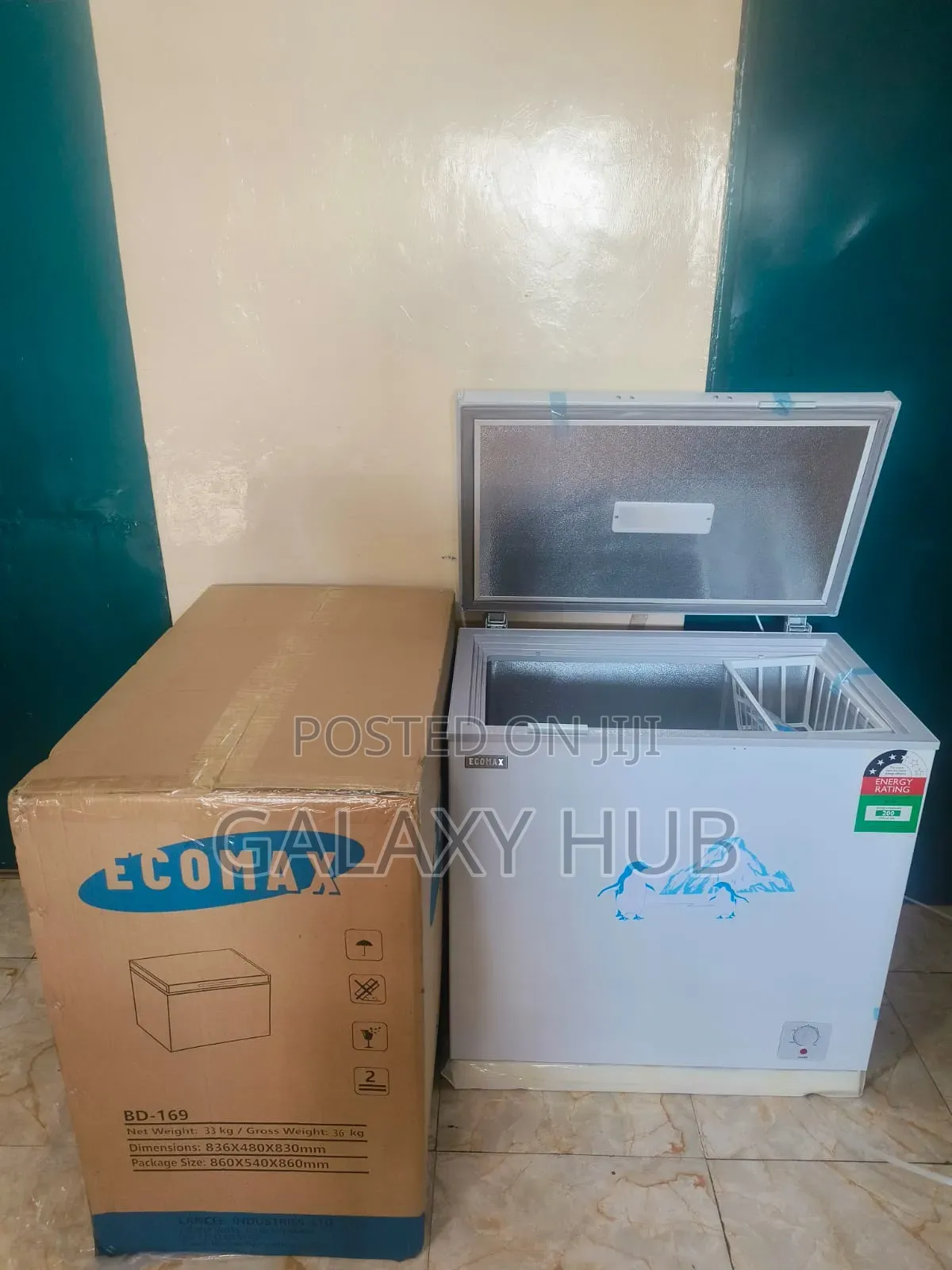 Ecomax 169 Litres Chest Freezer