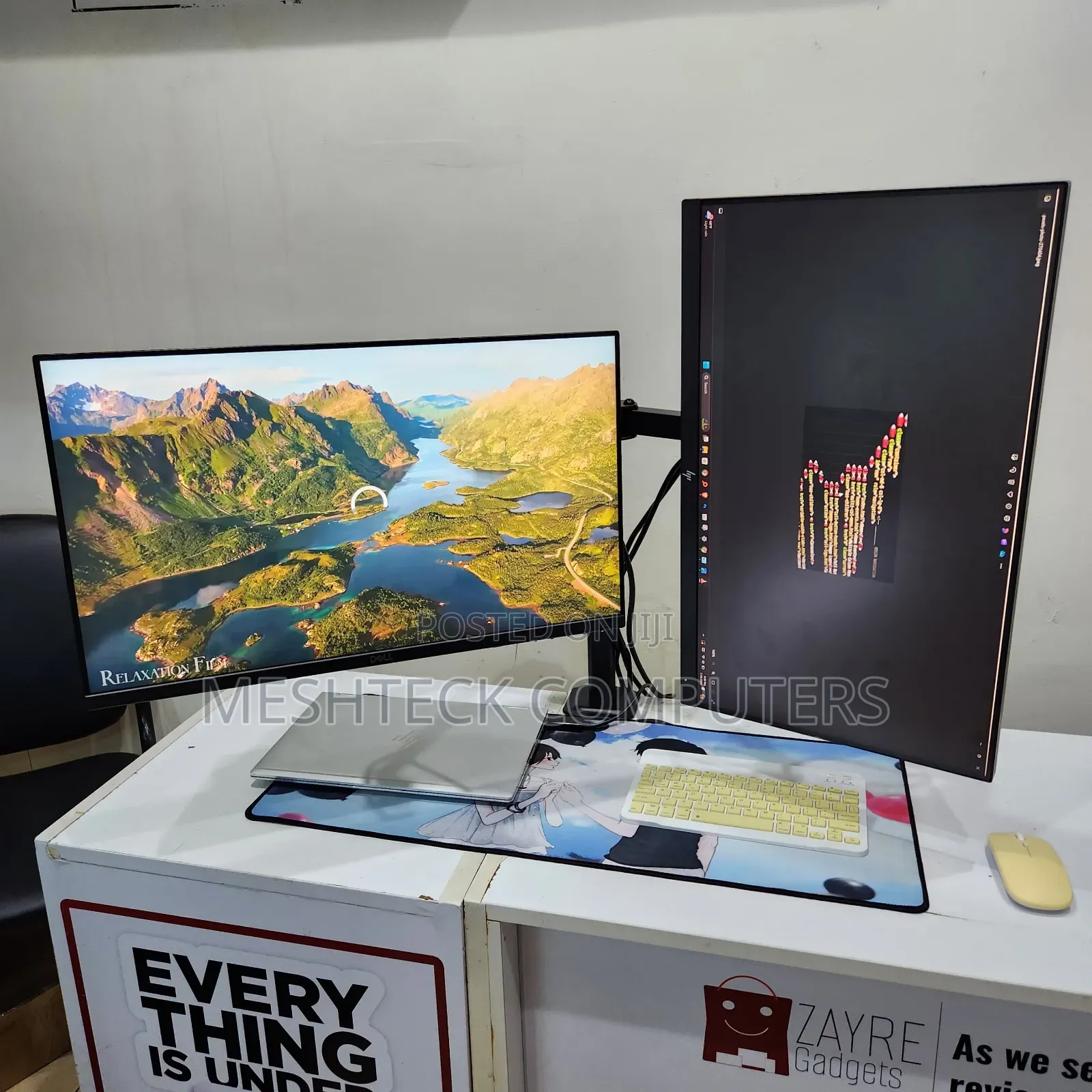 Xuk Dual Monitor Mount Available