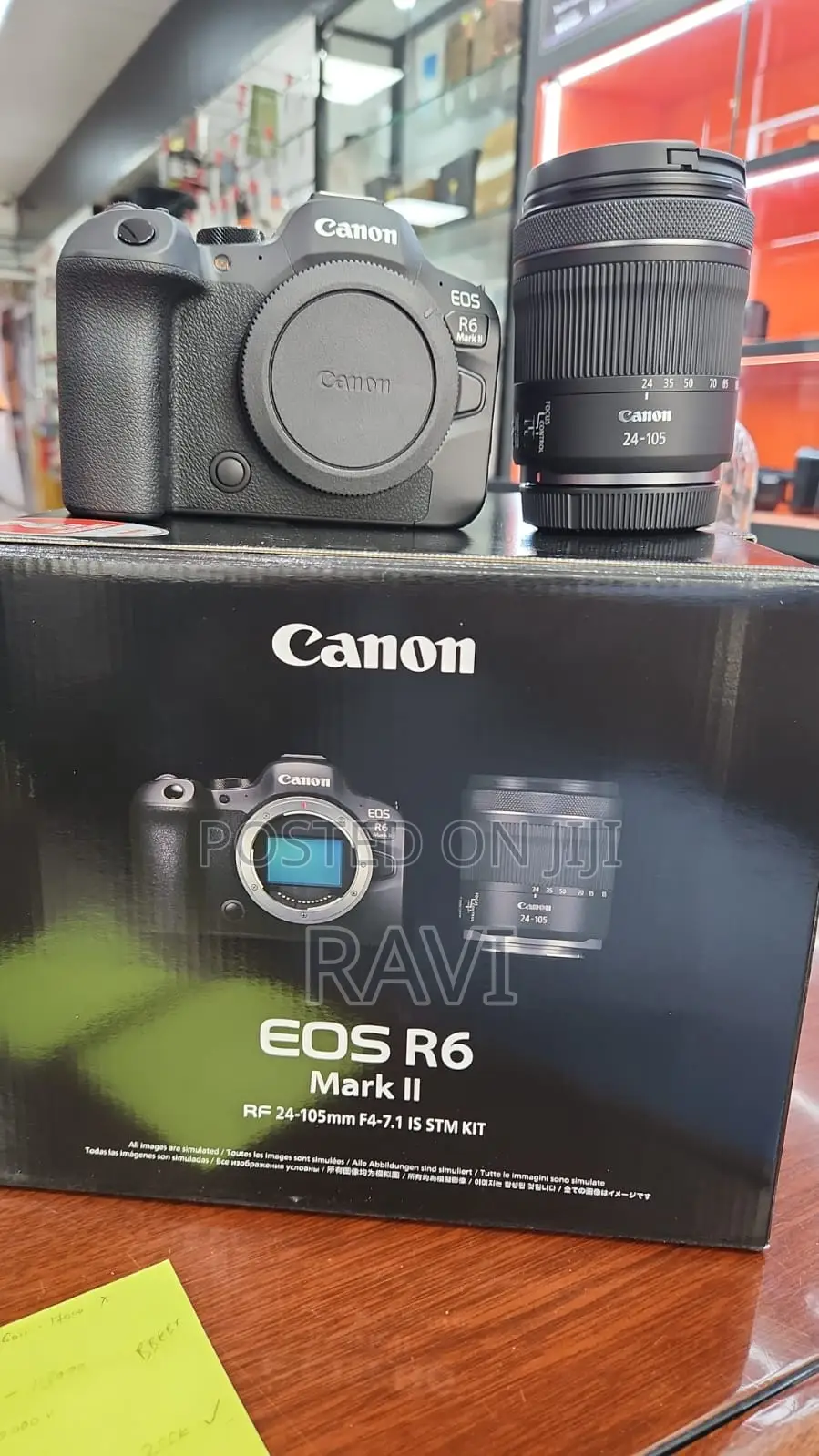 Canon R6 Ii Kit 24-105 STM Kit Free Memory Card