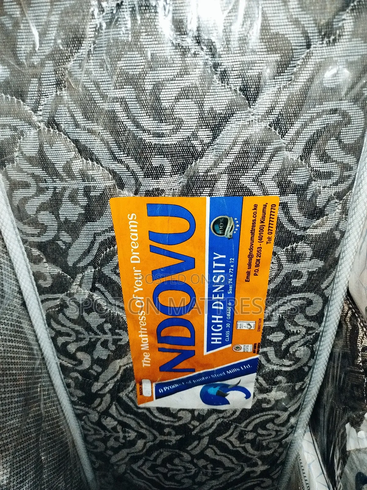 6by6 12inch High Density Mattresses.