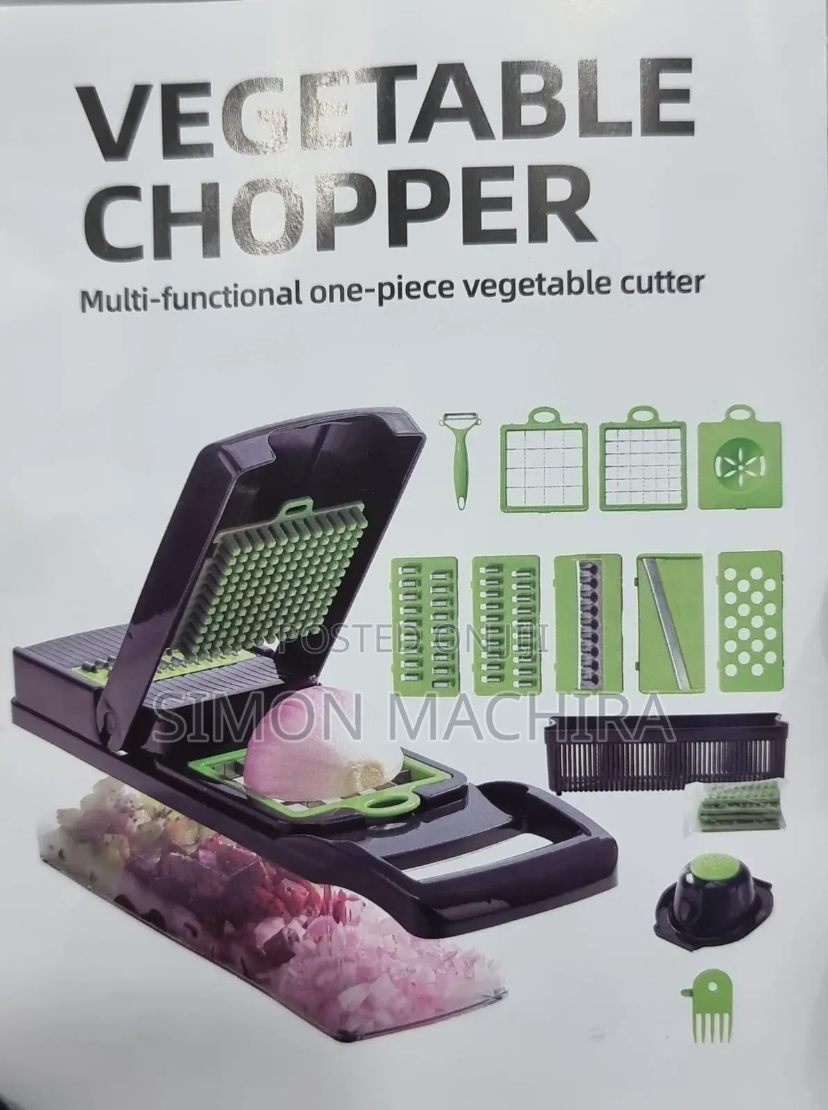 Vegetable Slicer and Chopper. 16pcs