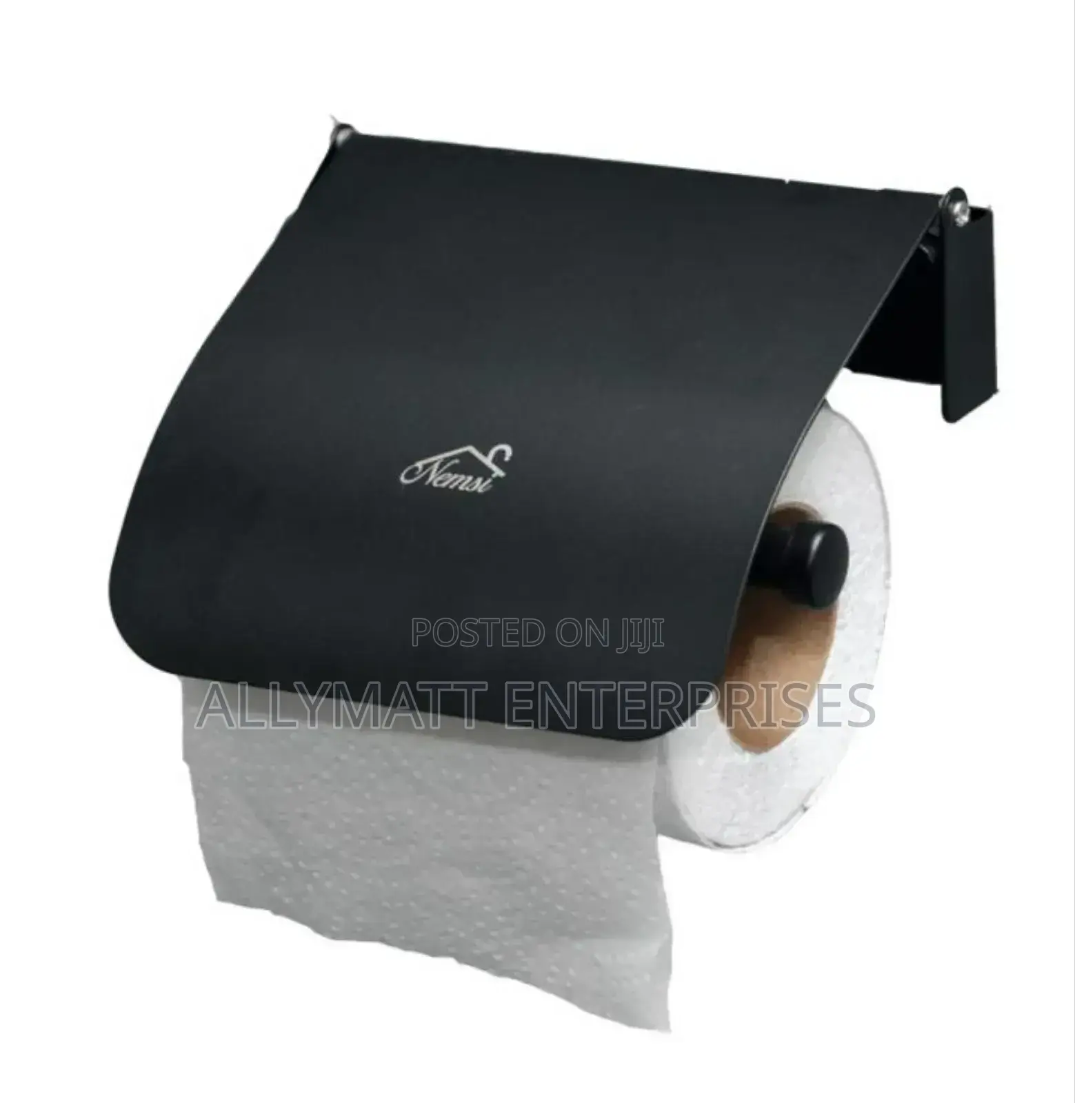 Black Tissue Holder No