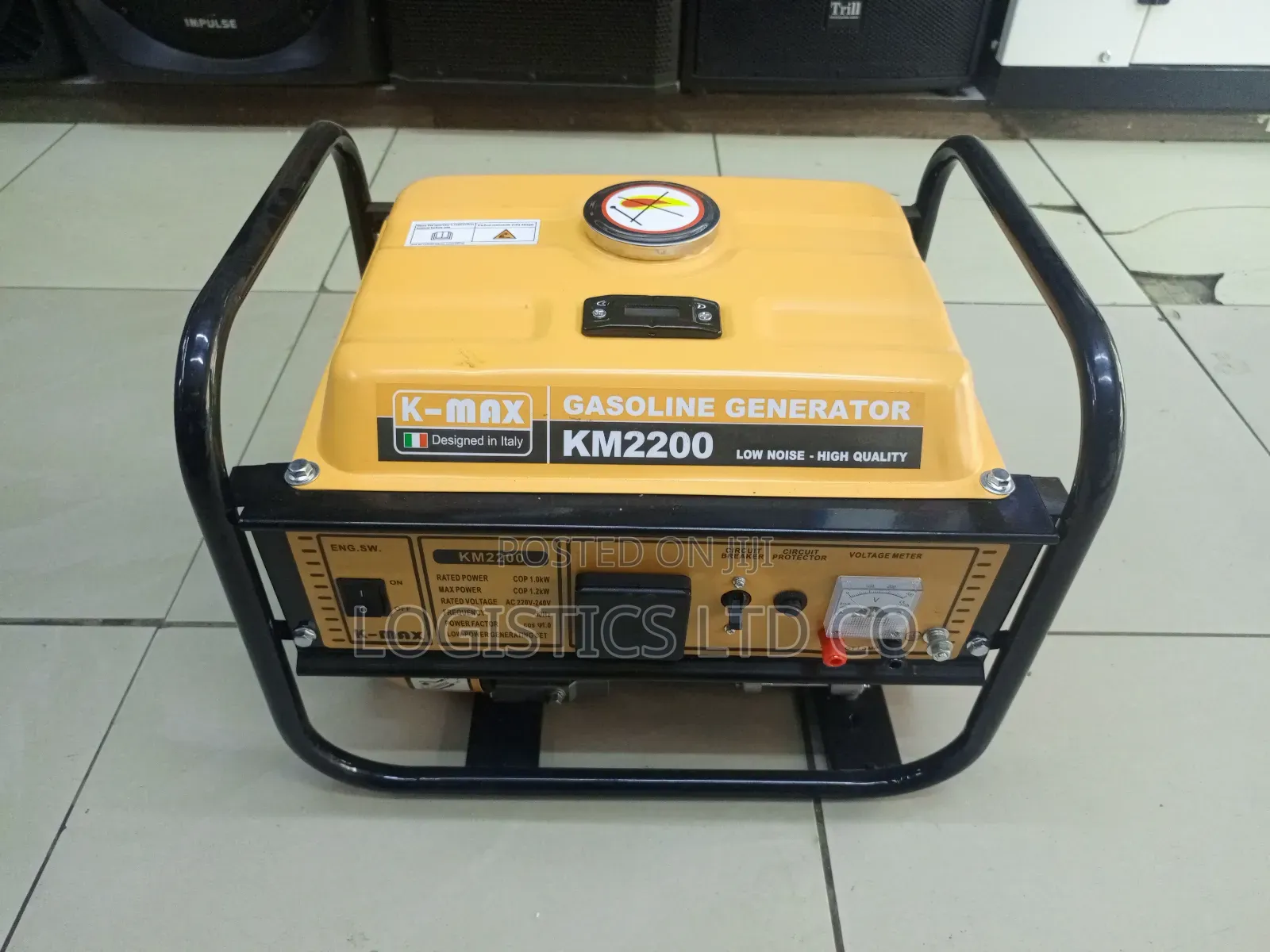 K-Max Gasoline Generator Km2200 1.2kva