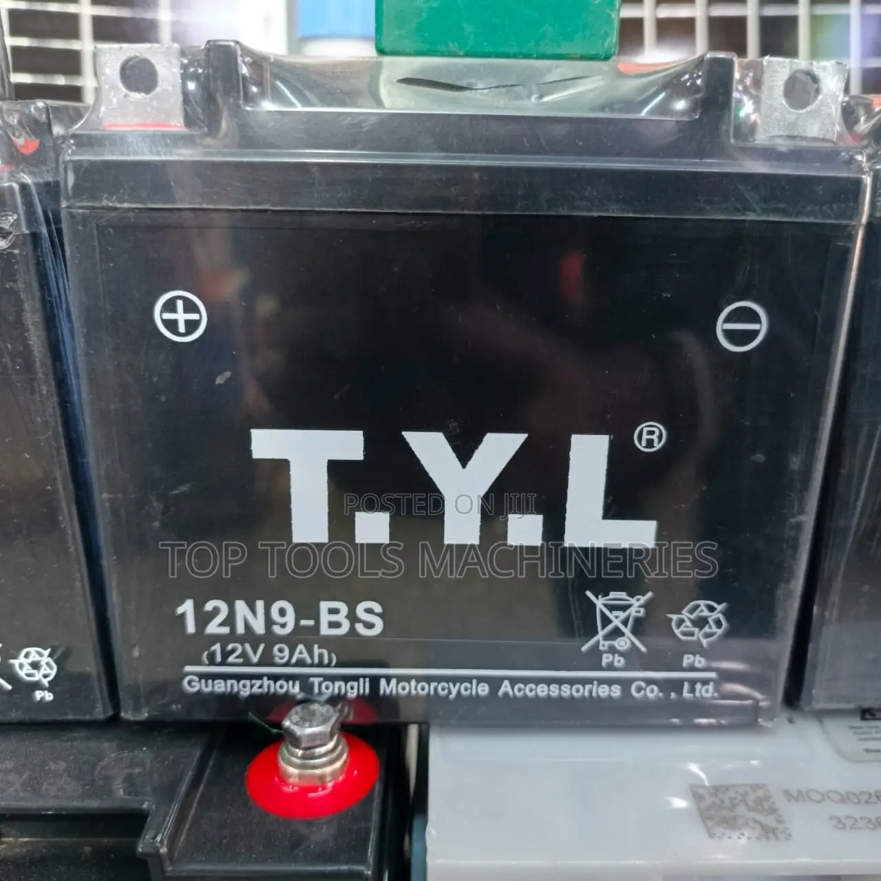 TYL 9ah 12V Motorbike Battery