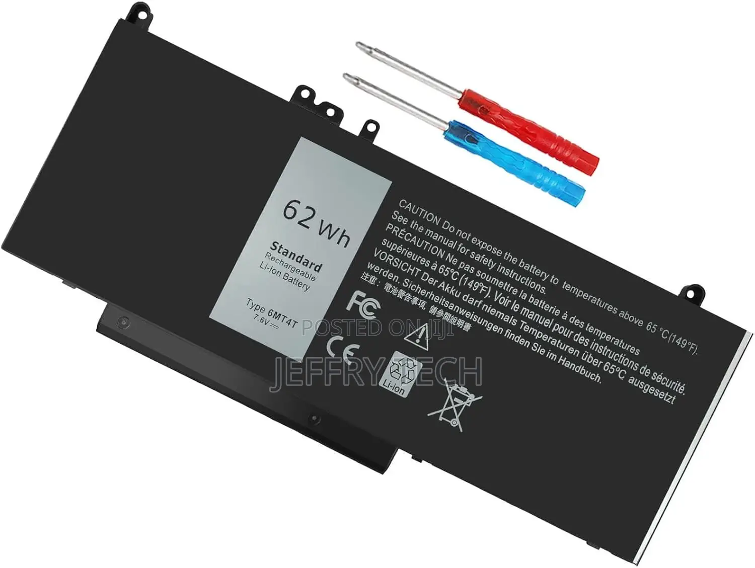 Dmkaollk 6mt4t Battery for Dell Latitude E5570 E5470 7V69Y