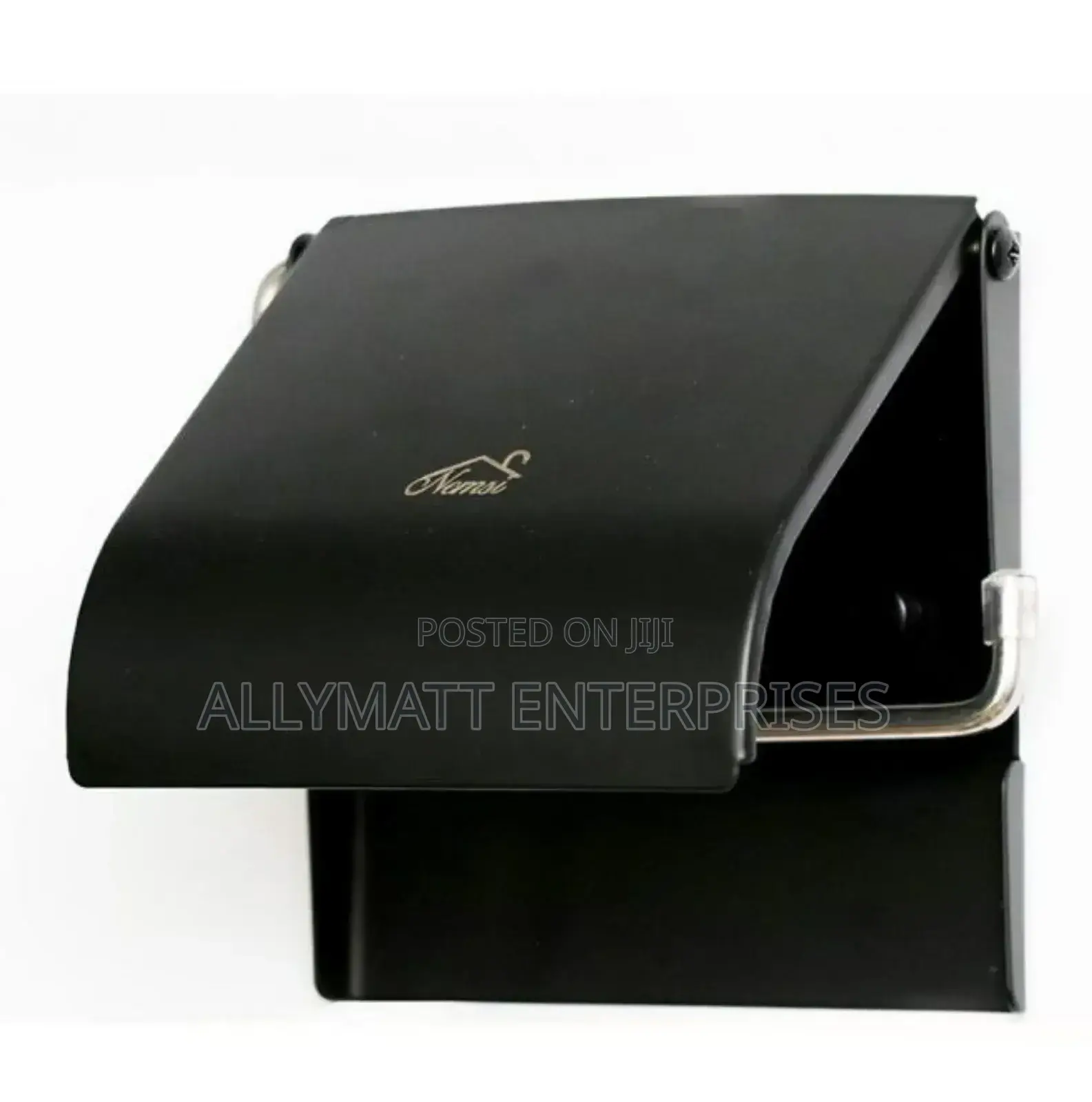 Black Flap Tissue Holder