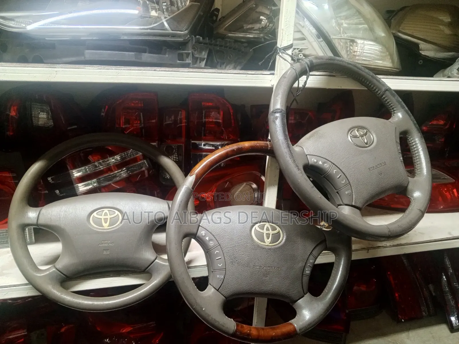 Toyota Fortuner and Prado J 120 Stearing Wheel Complete