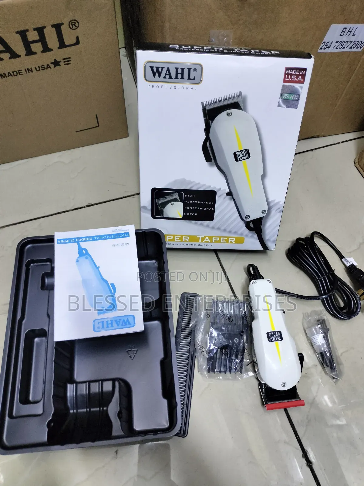 Electric Wahl Hair Shaving Machine / Hair Clipper Machine