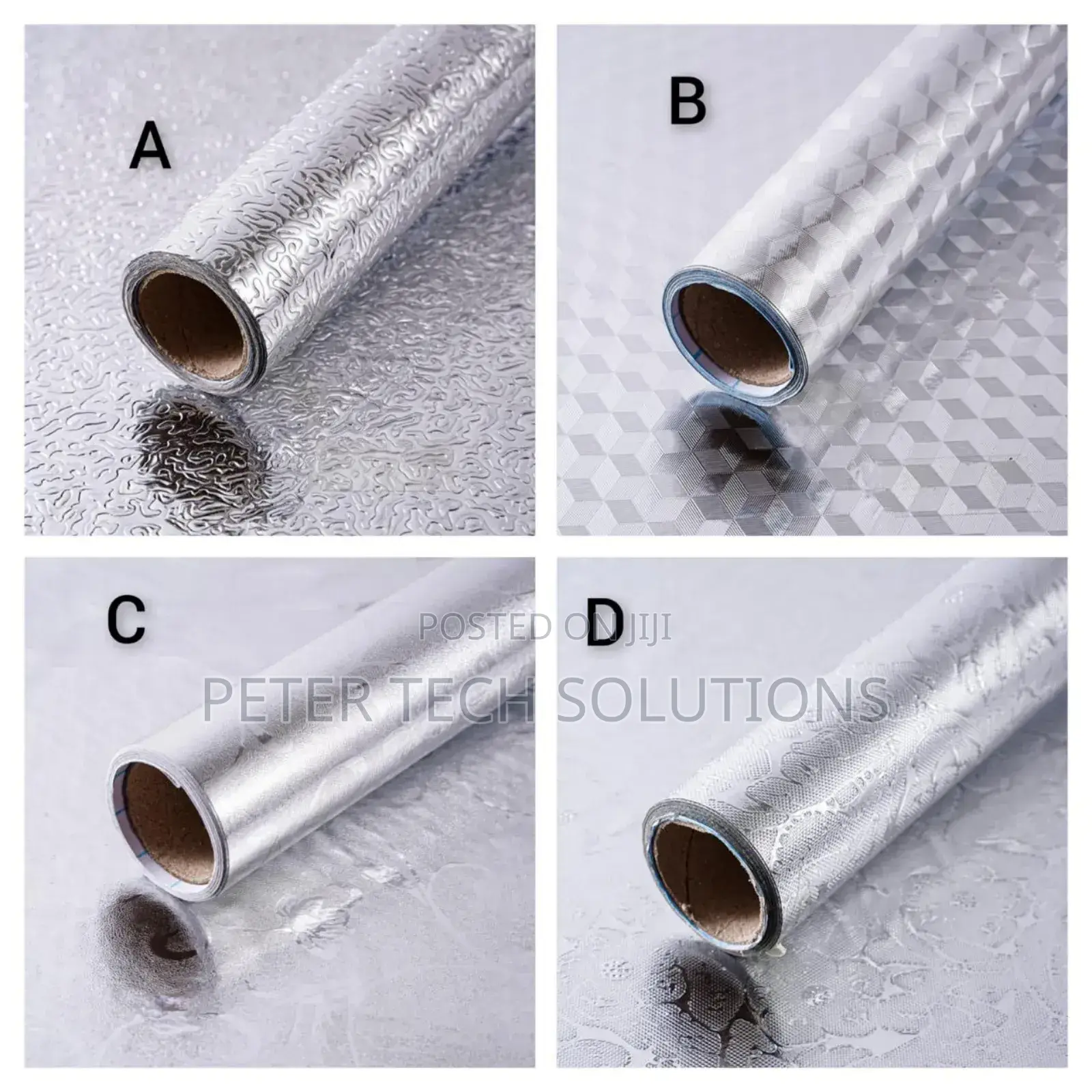 Silver Aluminium Foil /Kitchen Table Top Liner