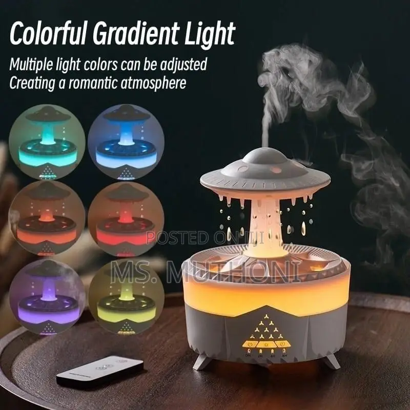 Water Raindrops Ultrasonic Air Humidifier