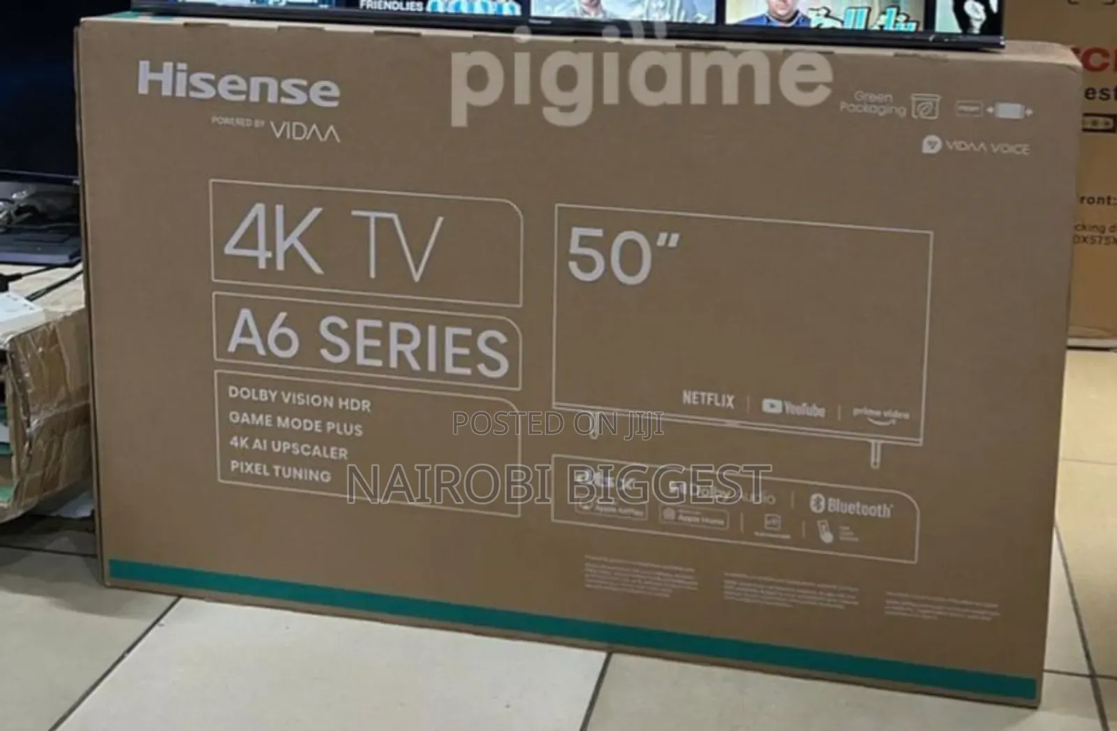 Hisense 50" Frameless Smart A6 Series Television