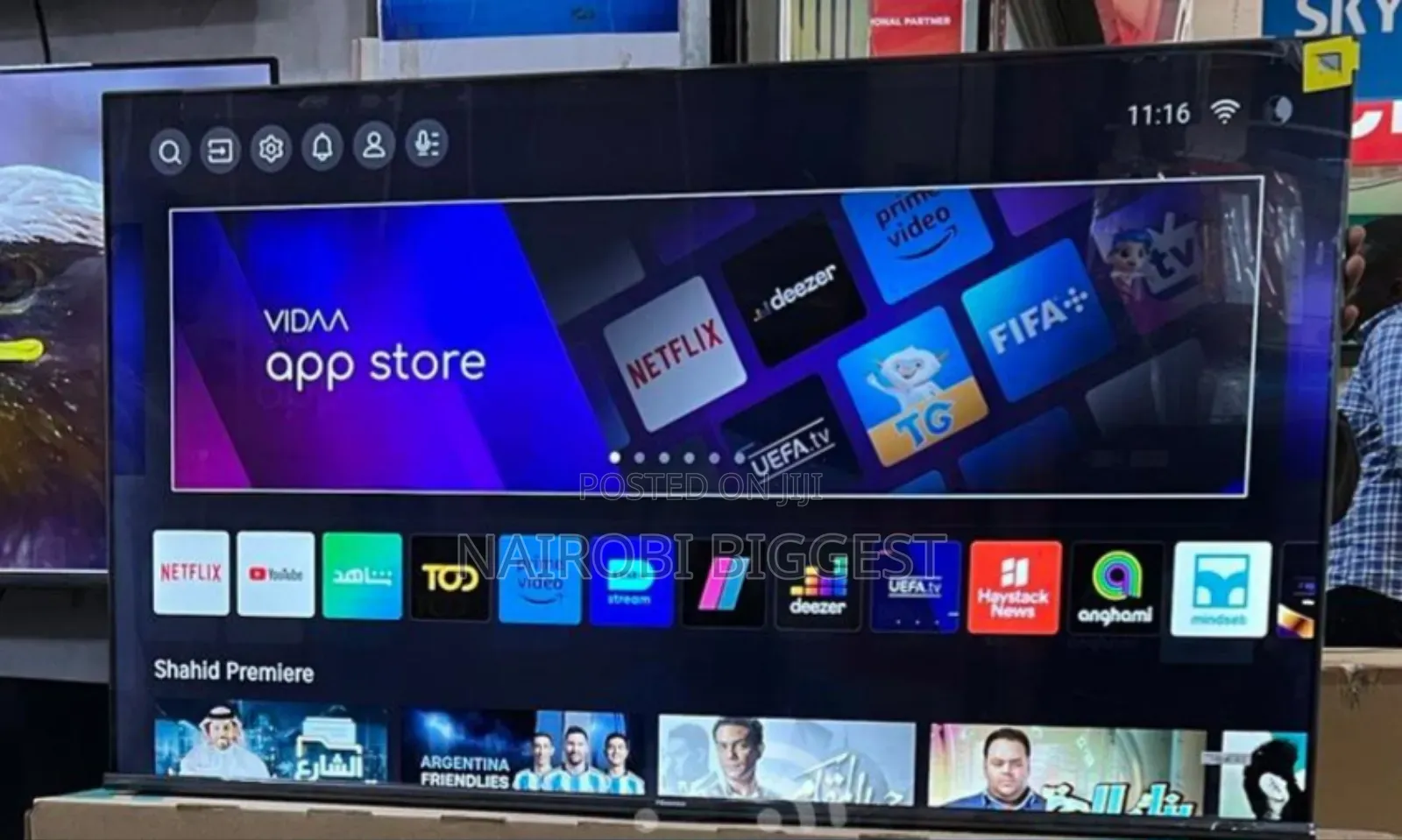 Hisense 50" Frameless Smart A6 Series Television