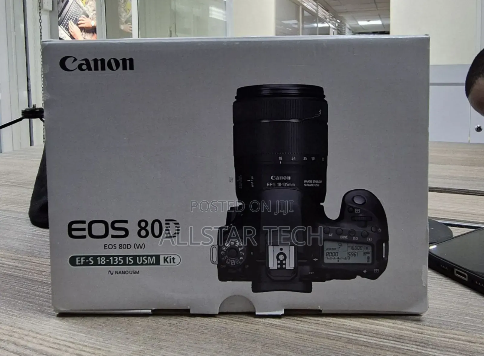 Canon 80D With 18-135