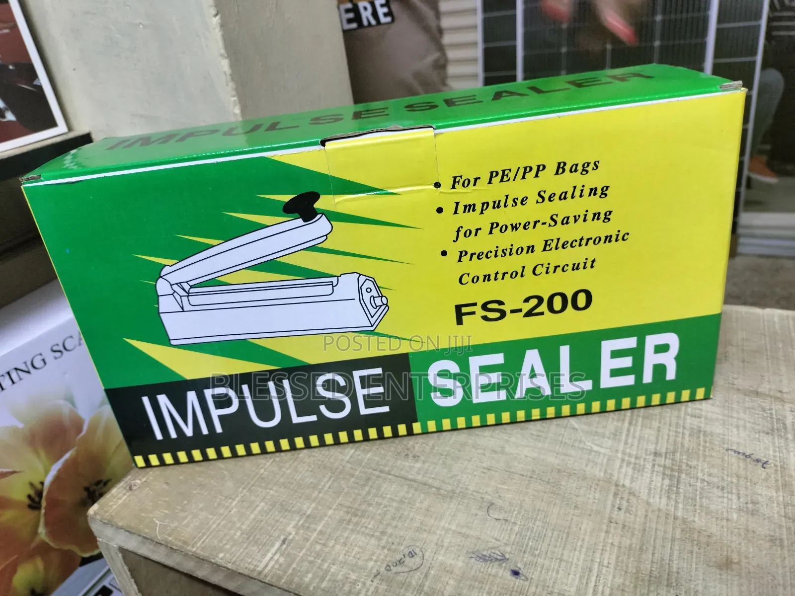 Metal Impulse Sealer 200mm/ Paper Sealing Machine 200mm