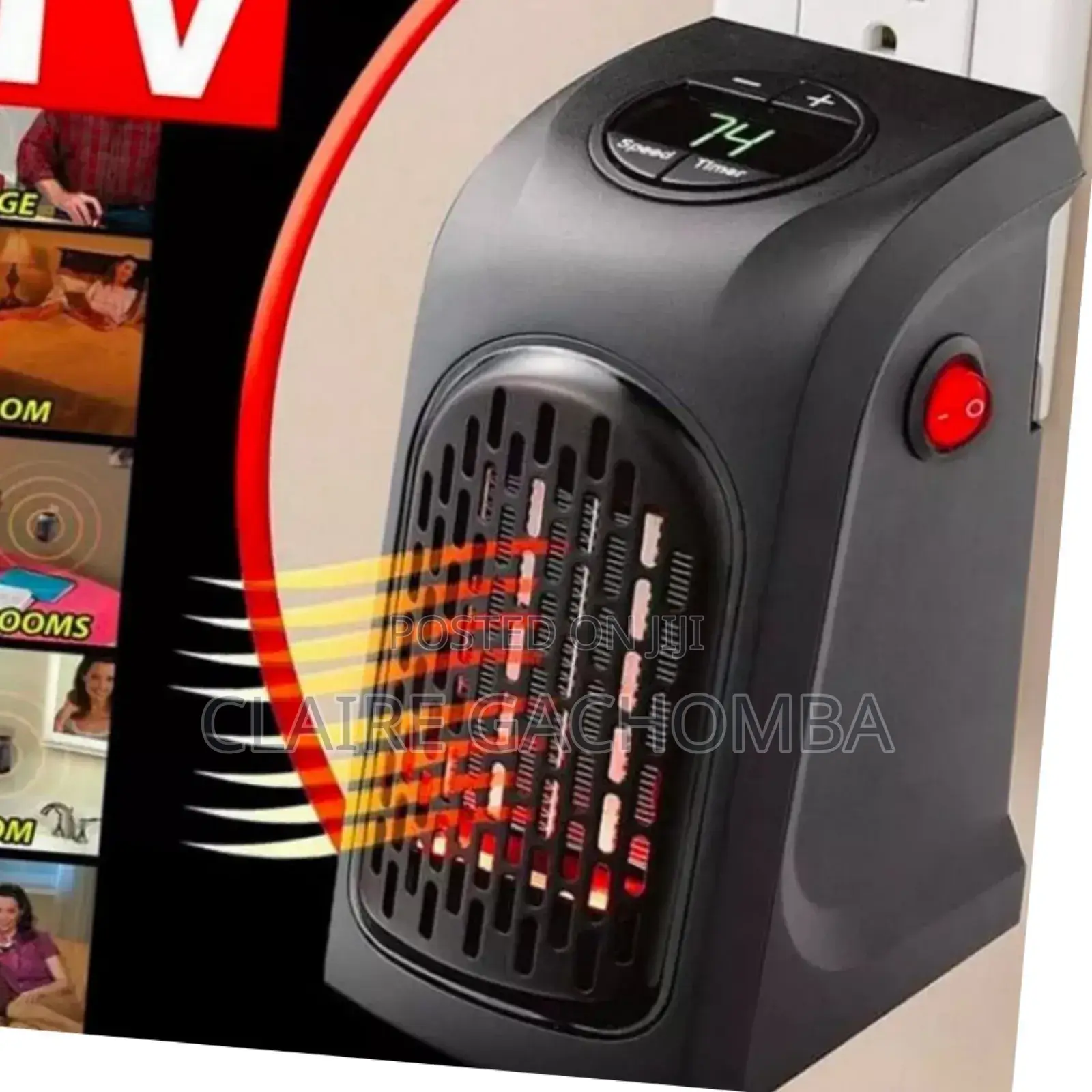 New Electric Wall Mount Heater 400watts