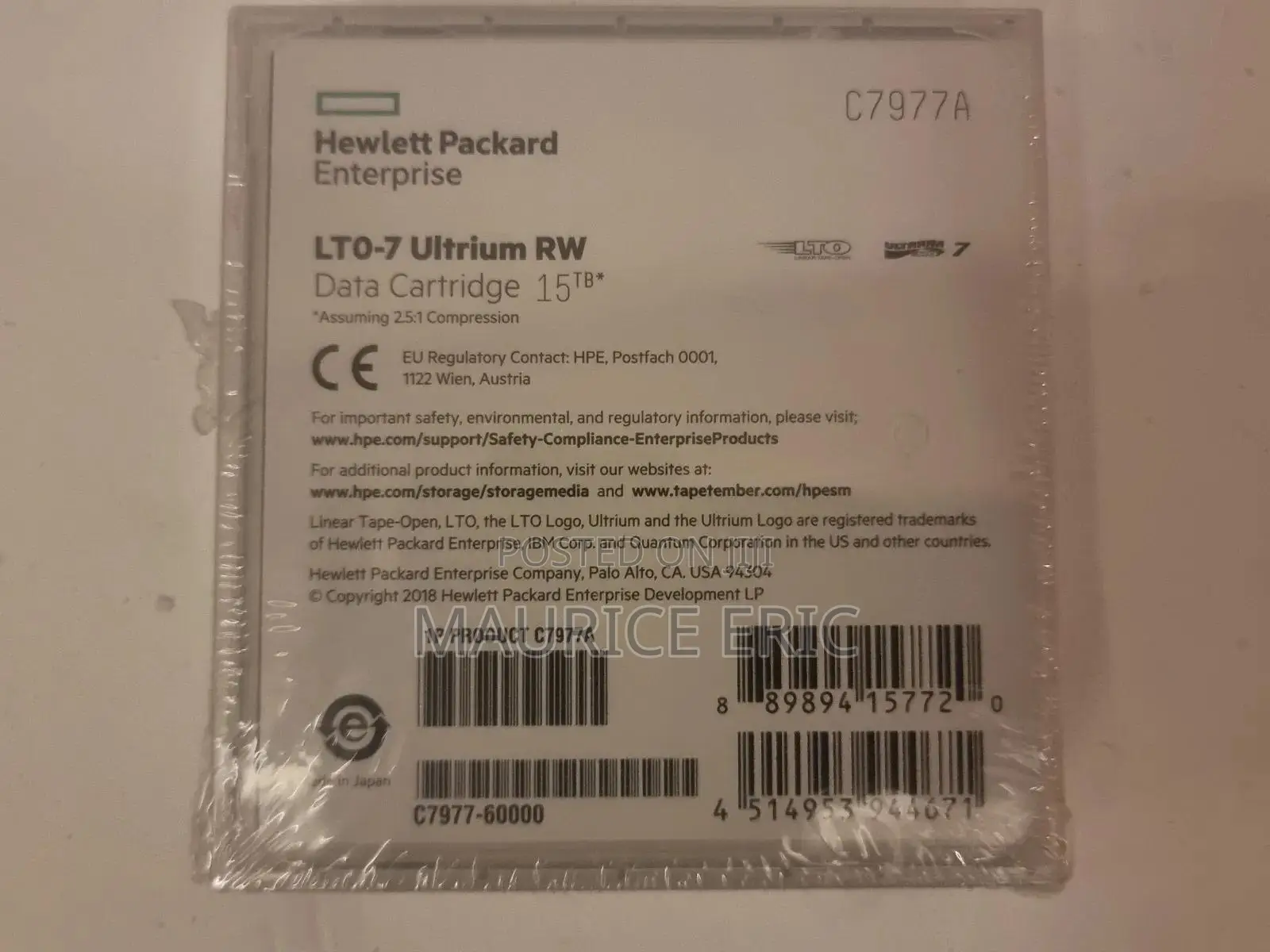 Lto-7 Ultrium 15tb Rw Data Cartridge