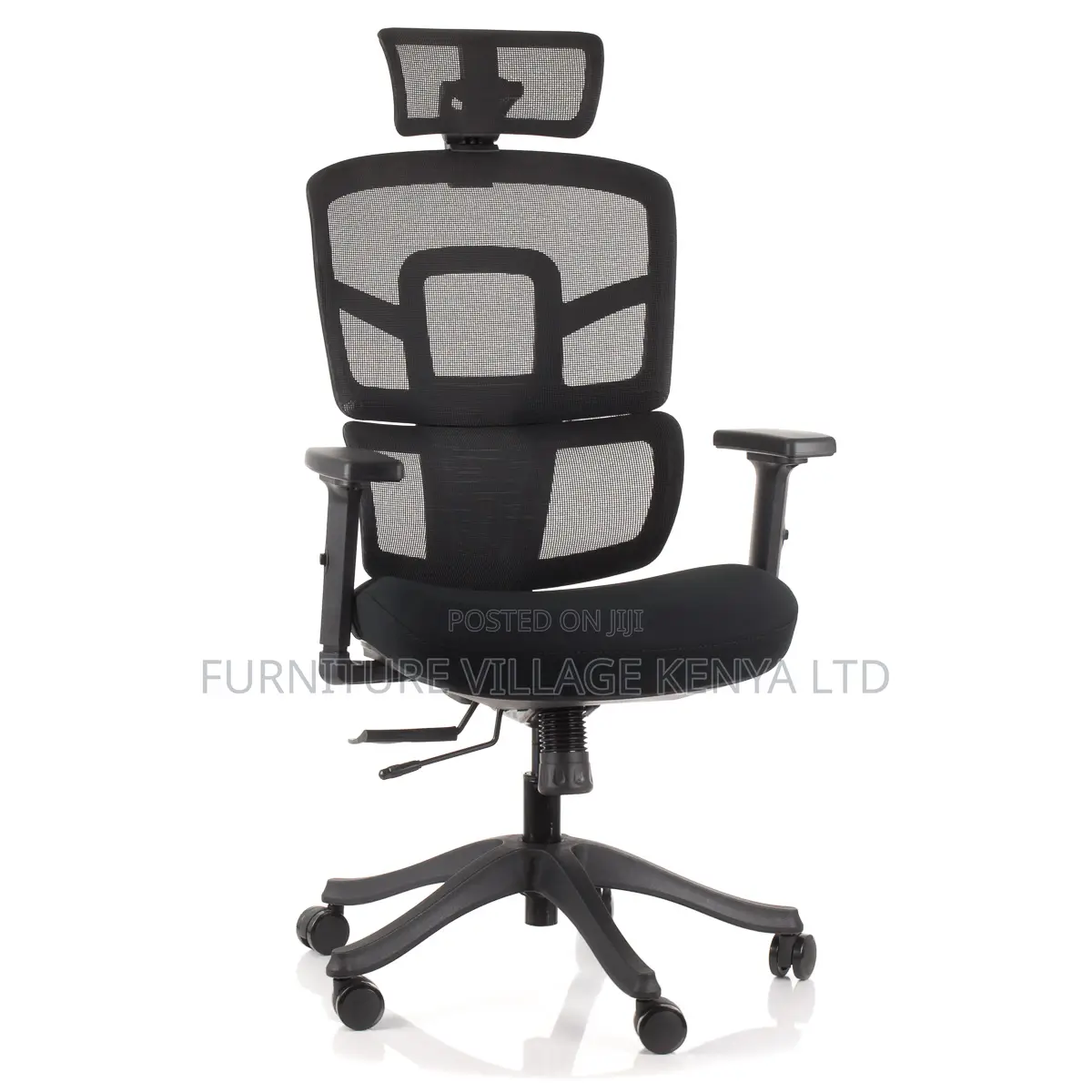 High-Back Orthopedic Office Seat (Swivel Boss Chair)