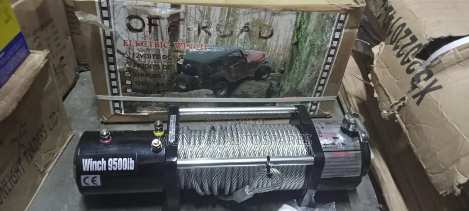 Electric Winch 9500 LBS