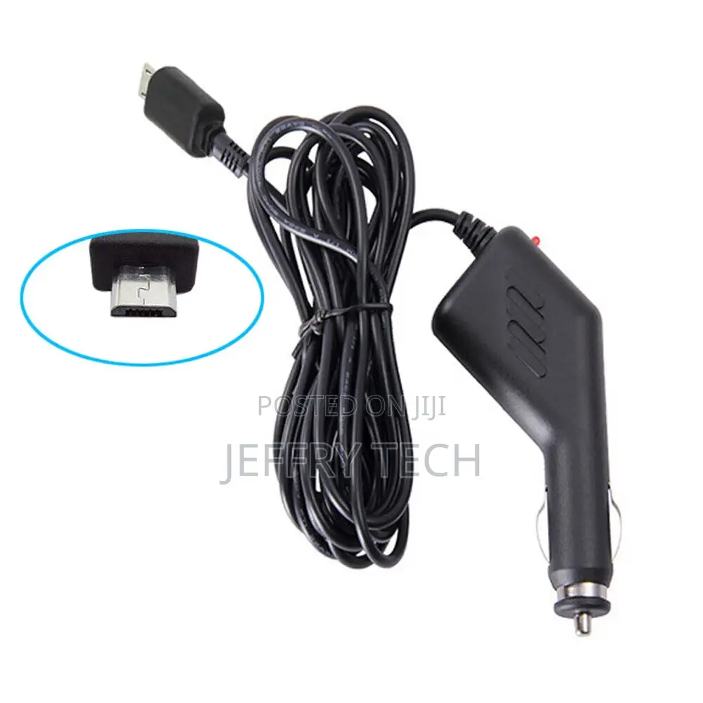 J36C Car Car Charger Micro USB Charging Cable Extra Long 350
