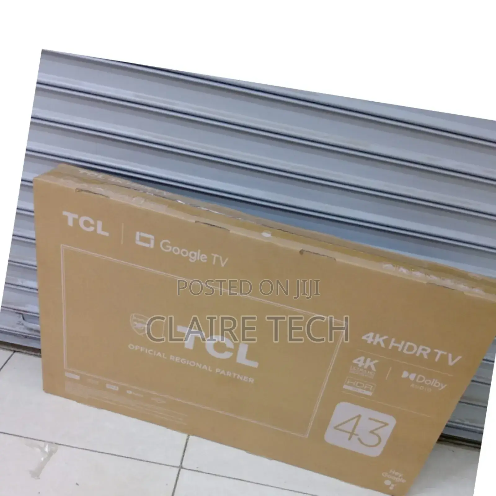 TCL 43 Inches Smart Android Google Tv