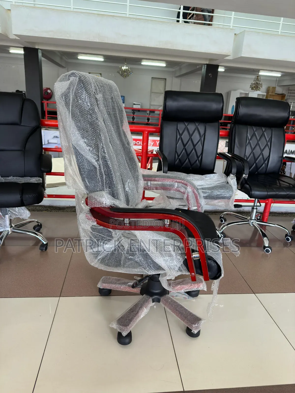 Executive Imported Director's Office Leather Chair