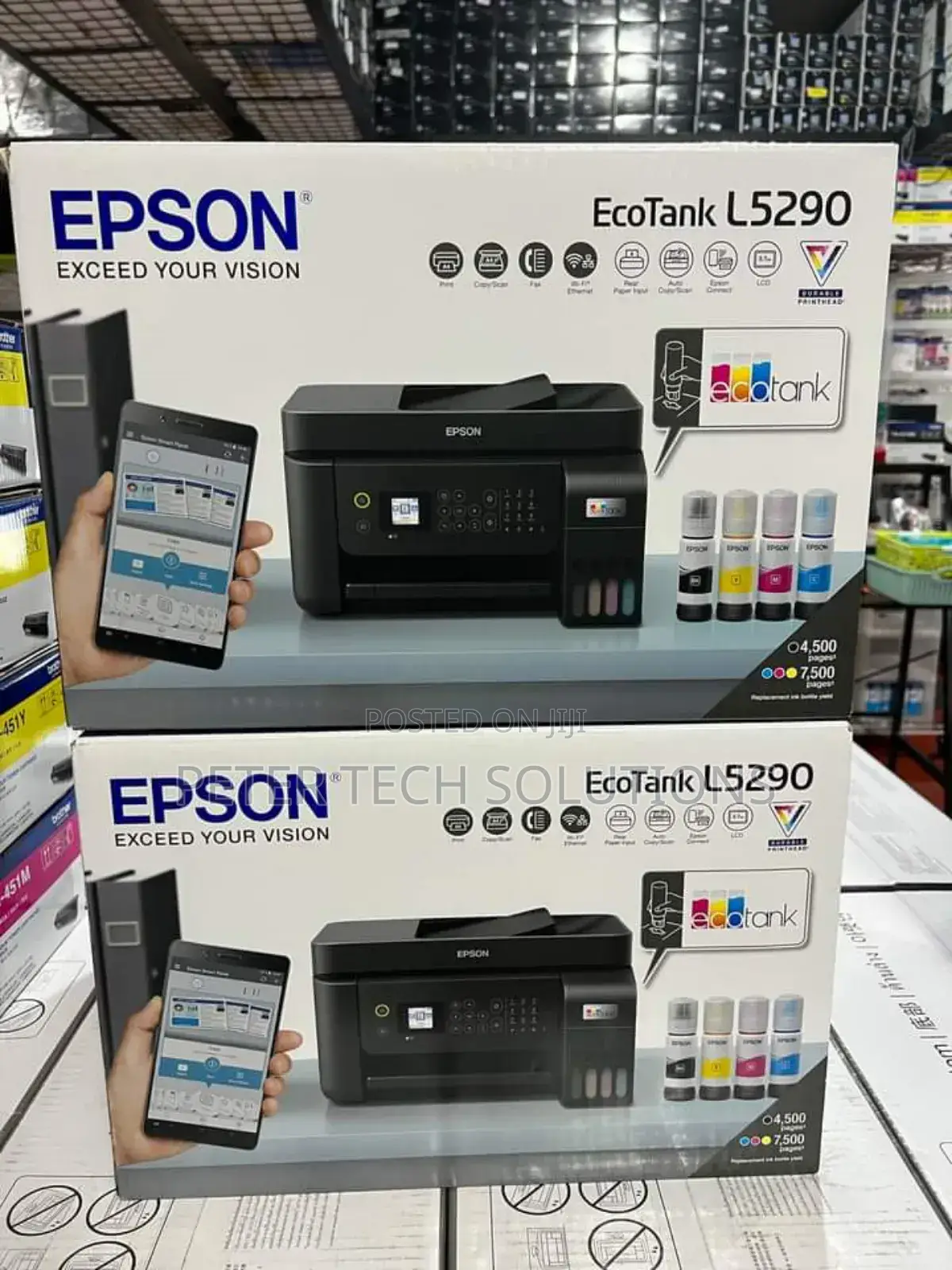 Epson L5290 Wi-Fi All-in-One Print, Scan, Copy, Fax With