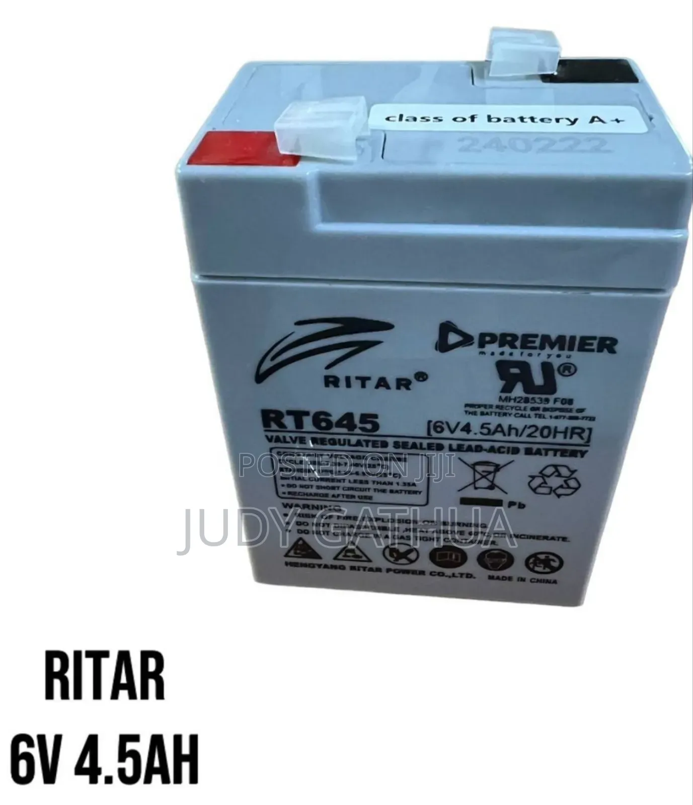 Ritar Battery 4.5v