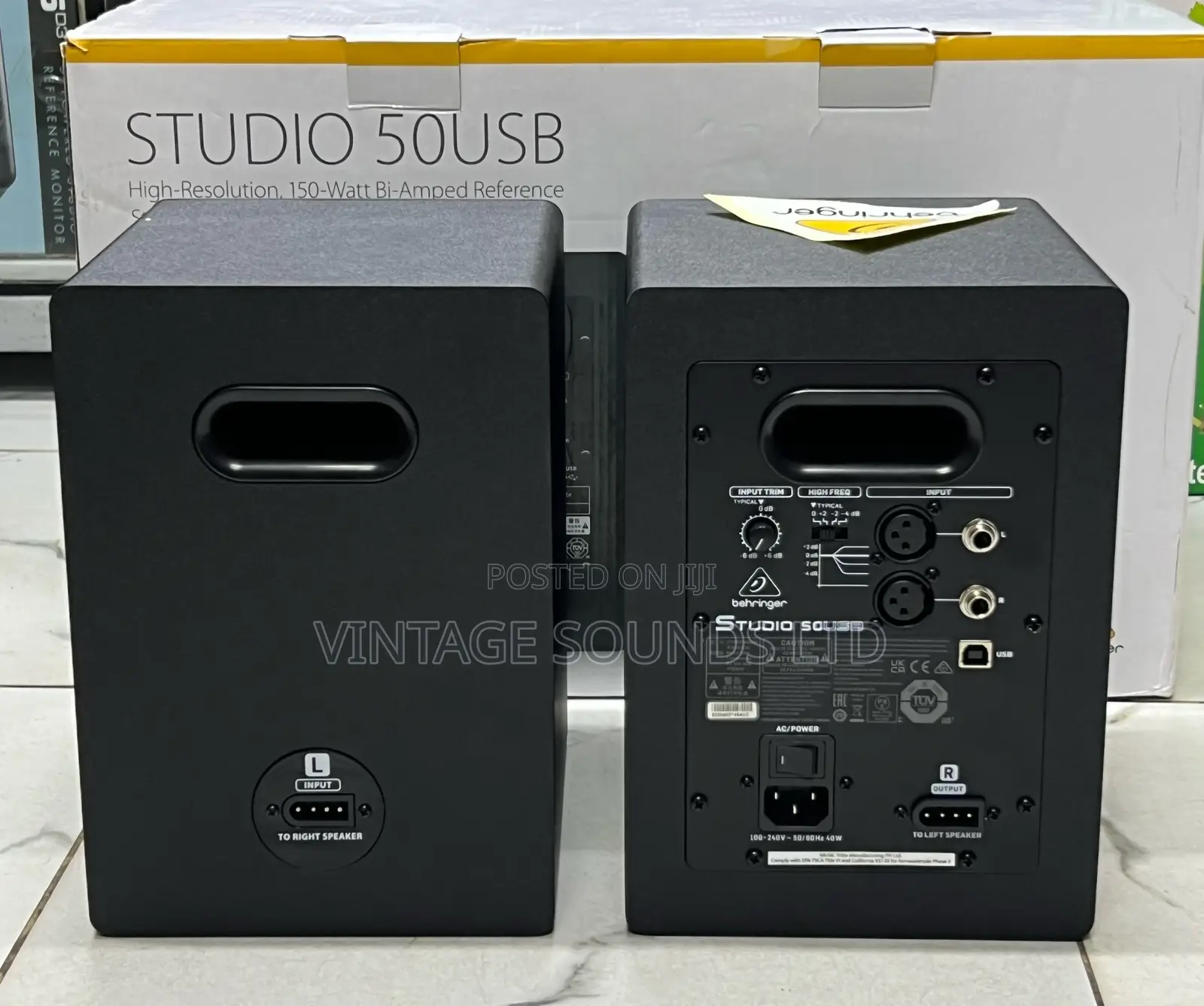 Studio 50usb's Ultra 100-Watt Digital Monitor Speakers