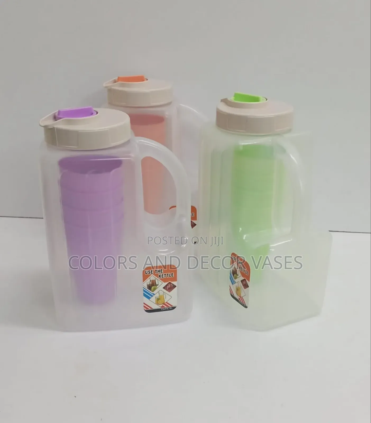 Storage Bottles Good for Fridges +Free Tumblers