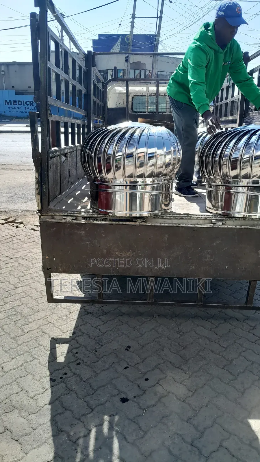 600mm Whirlybird Roof Vents _ Air Ventilators 